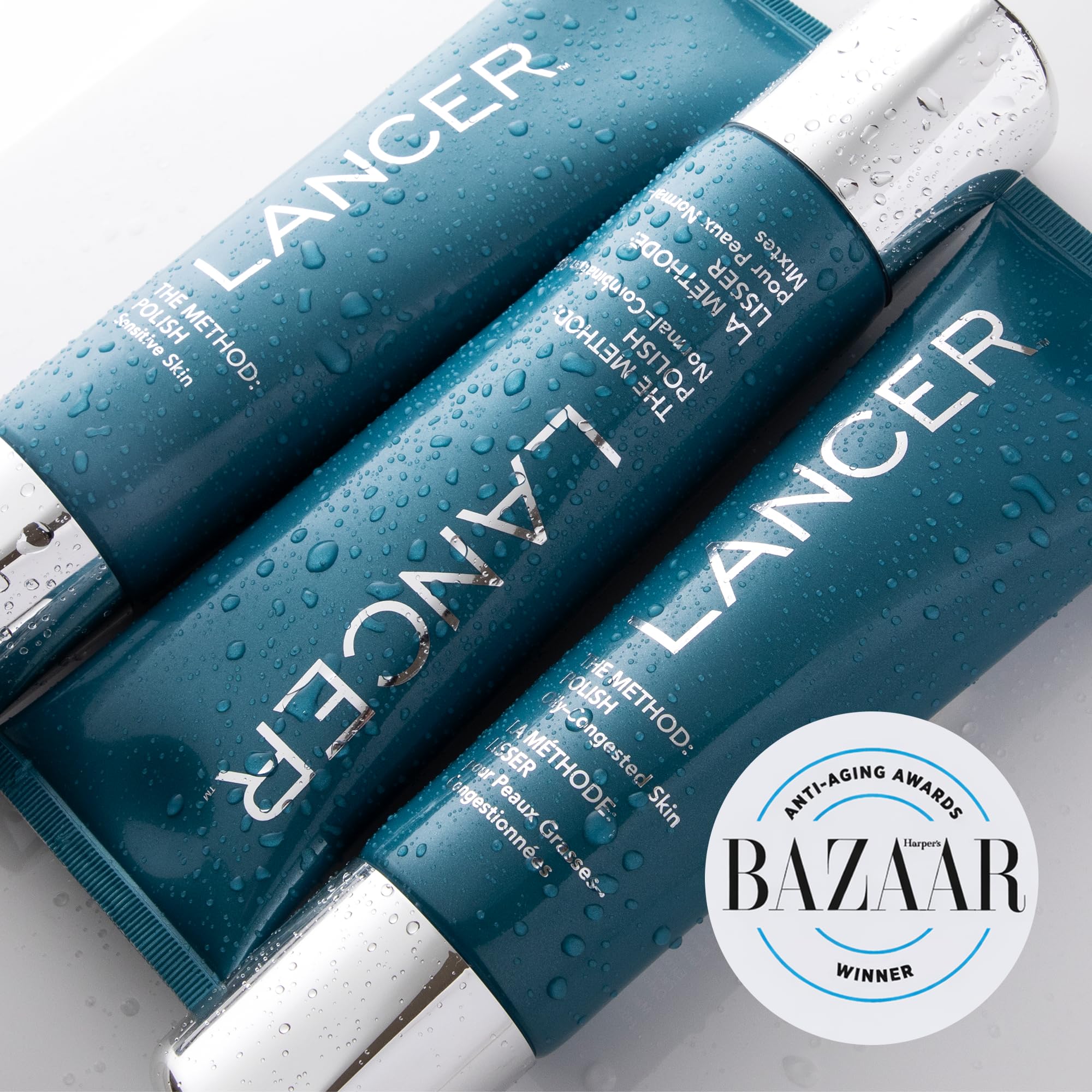 Lancer Skincare The Method: Polish Facial Exfoliator, Daily Exfoliating Face Scrub with Natural Minerals, Normal Combination Skin, 8 Fluid Ounces - Image 3