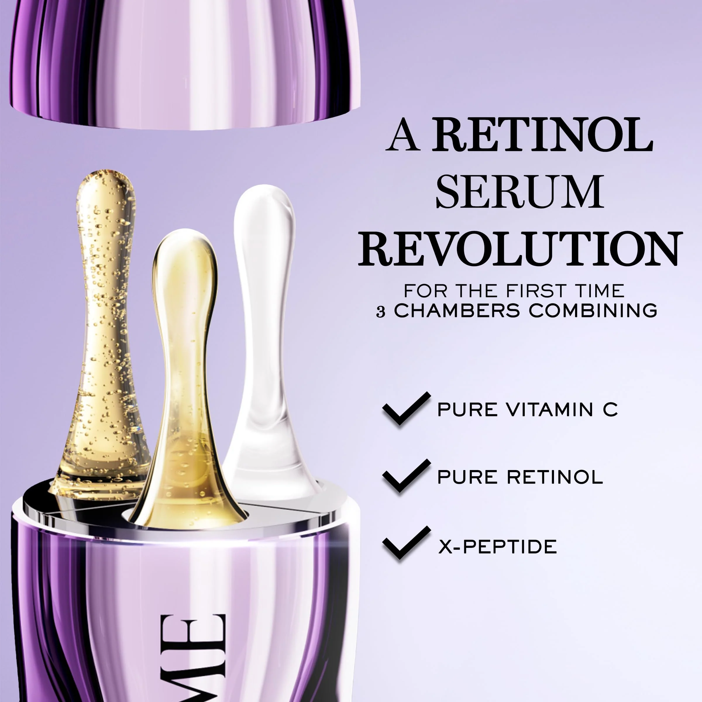 Lancôme Rénergie C.R.x. Triple Serum Retinol - Anti-Aging Serum With Pure Retinol, Pure Vitamin C, X-Peptide - Target Wrinkles and Pores - All Skin Types, including Sensitive 0.67 Fl. Oz. - Image 7