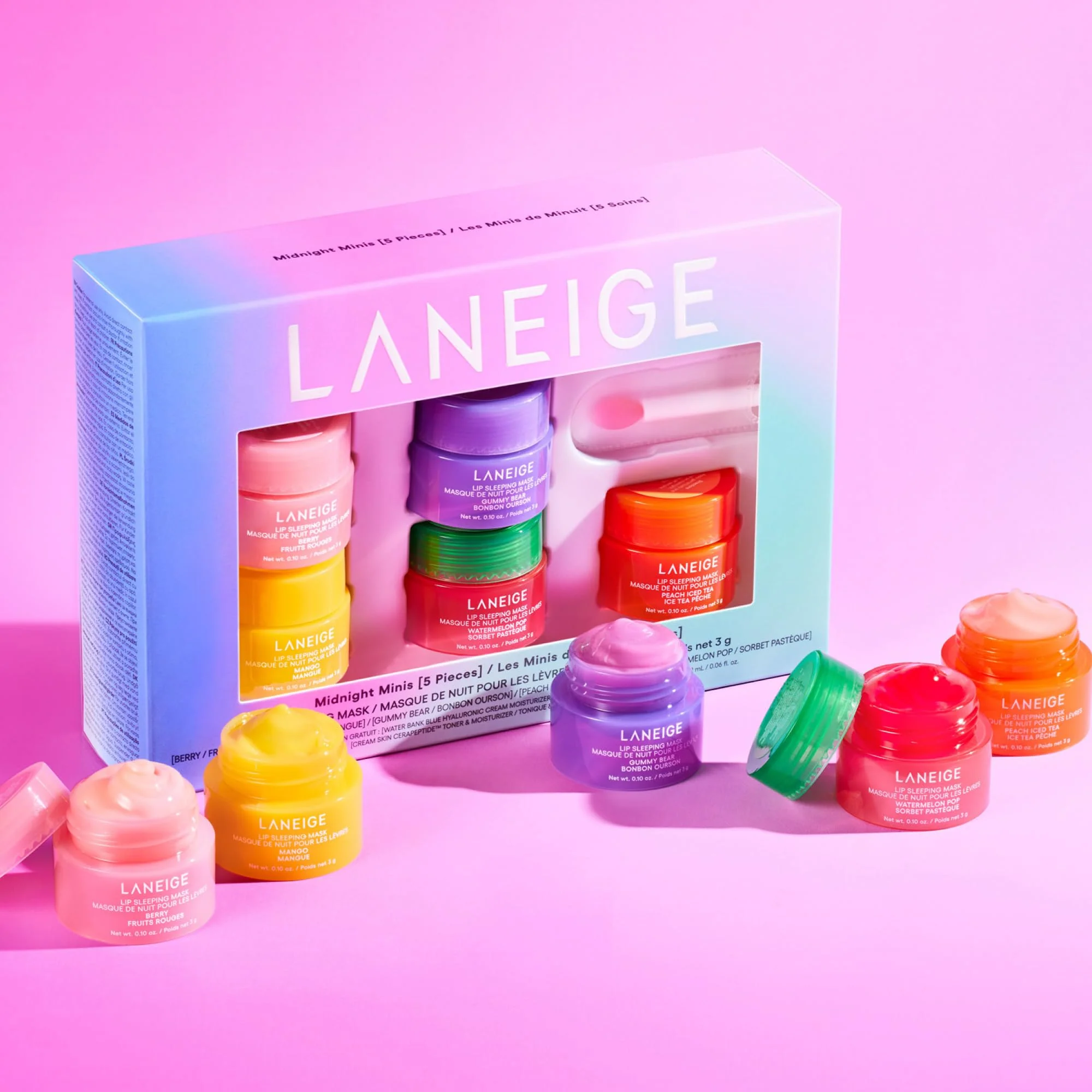 LANEIGE Midnight Minis: Lip Sleeping Mask Intense Hyration with Vitamin C, 2024 - Image 6