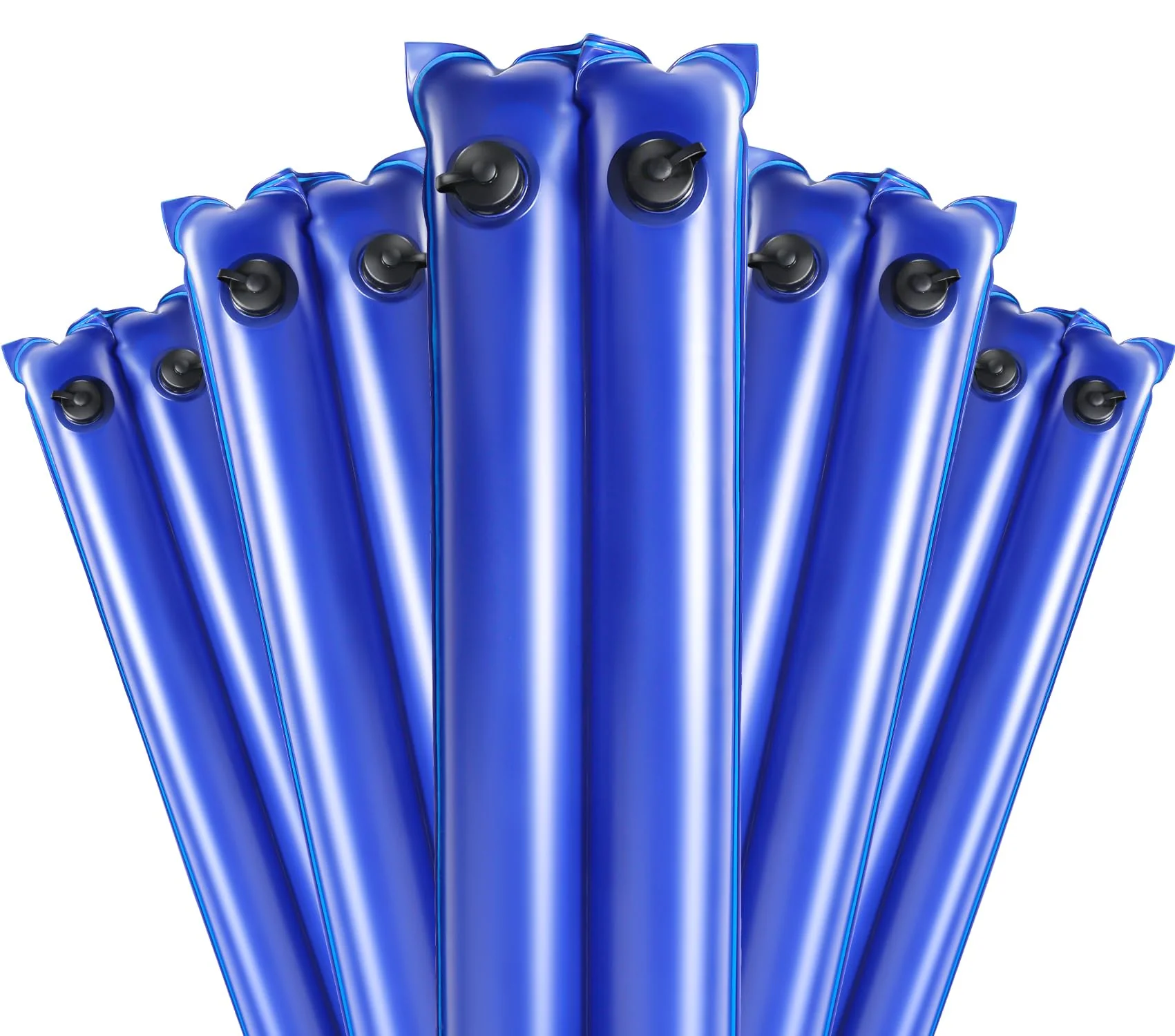 LanPool 8.5ft Double Chamber Pool Water Bags, Heavy Duty Water Tubes | Pool Cover Weights for Inground Pool Cover,Water Bags for Pool Covers Winter Closing-5pack