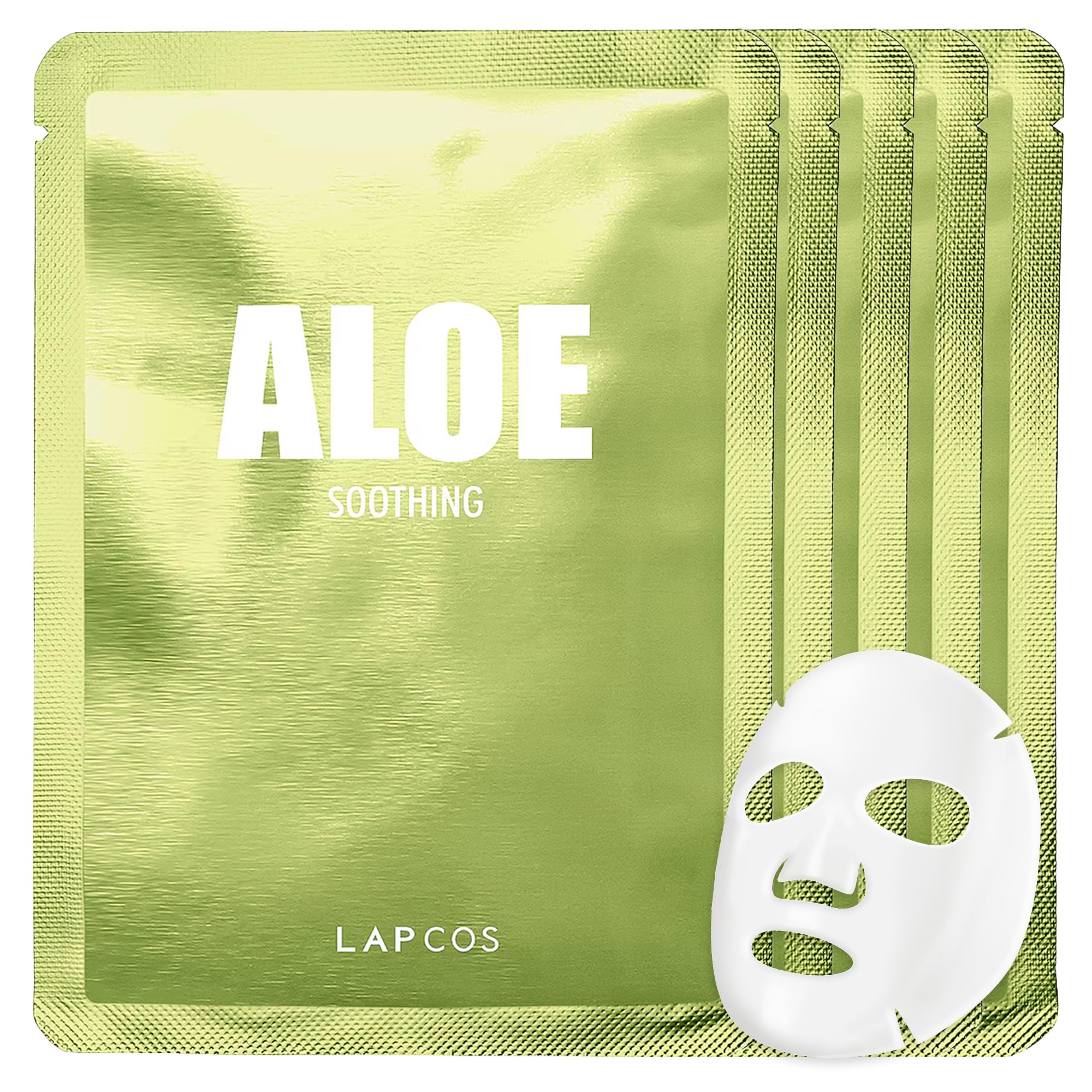 LAPCOS Red Wine Sheet Mask, Daily Face Mask to Restore and Soften Skin, Korean Beauty Favorite, 5-Pack - Image 2
