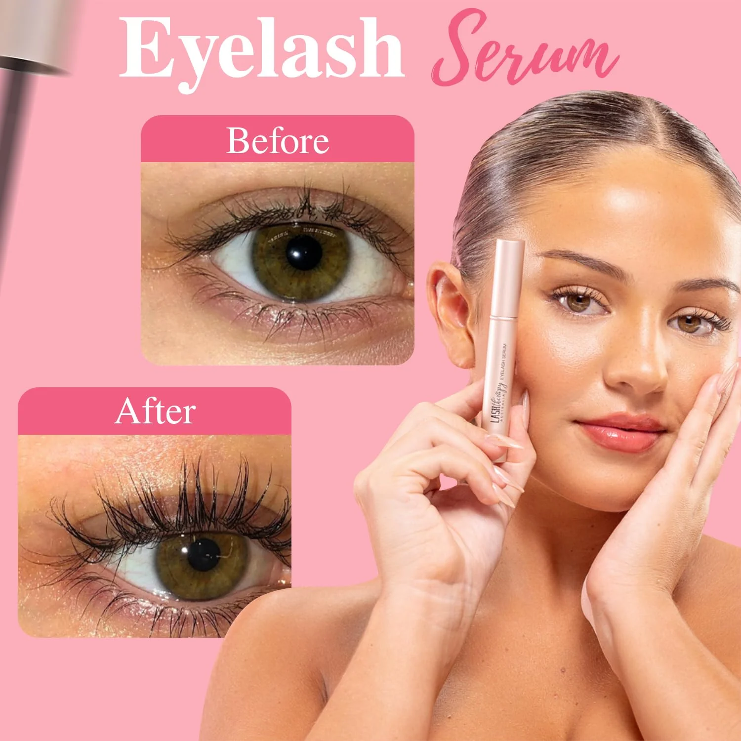 Lash Therapy Australia Eyelash Growth Serum. Enhance, Boost & Grow Lashes, Lash Serum for Longer, Thicker, Fuller & Curled Lashes (3ml) - Image 5