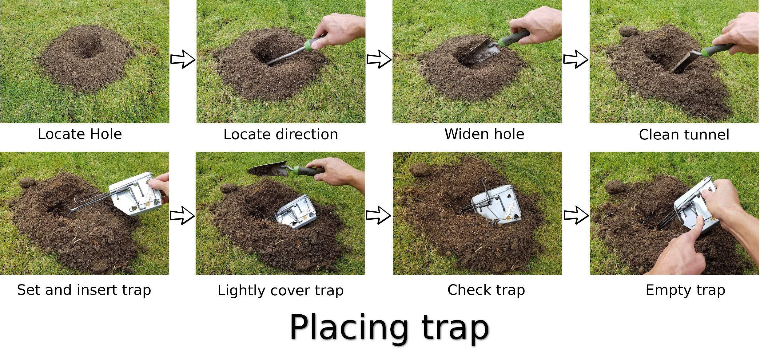 LASSO TRAP Gopher (Large) Trap (Pack of 2) Galvanized and Oil-Hardened Steel Lasso Trap/Super Cost Effective Reusable & Durable Animal Trap Best in The Lawn, Yard, Garden, Farm, & All Outdoor Setting - Image 6