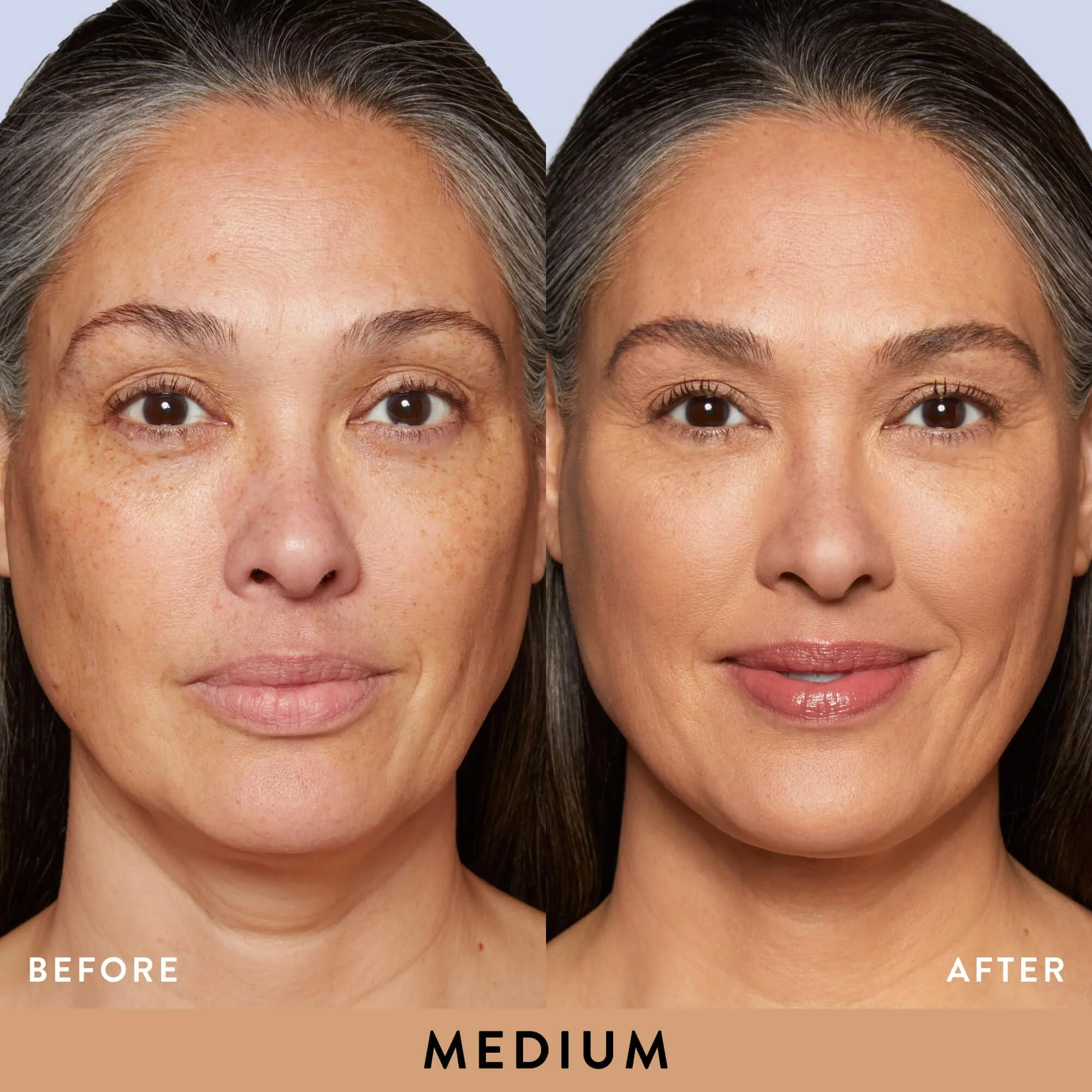 LAURA GELLER Baked Balance-n-Brighten Colour Correcting Powder Foundation (Medium) Buildable Light to Medium Coverage Baked Foundation, Demi-Matte Finish - Image 2