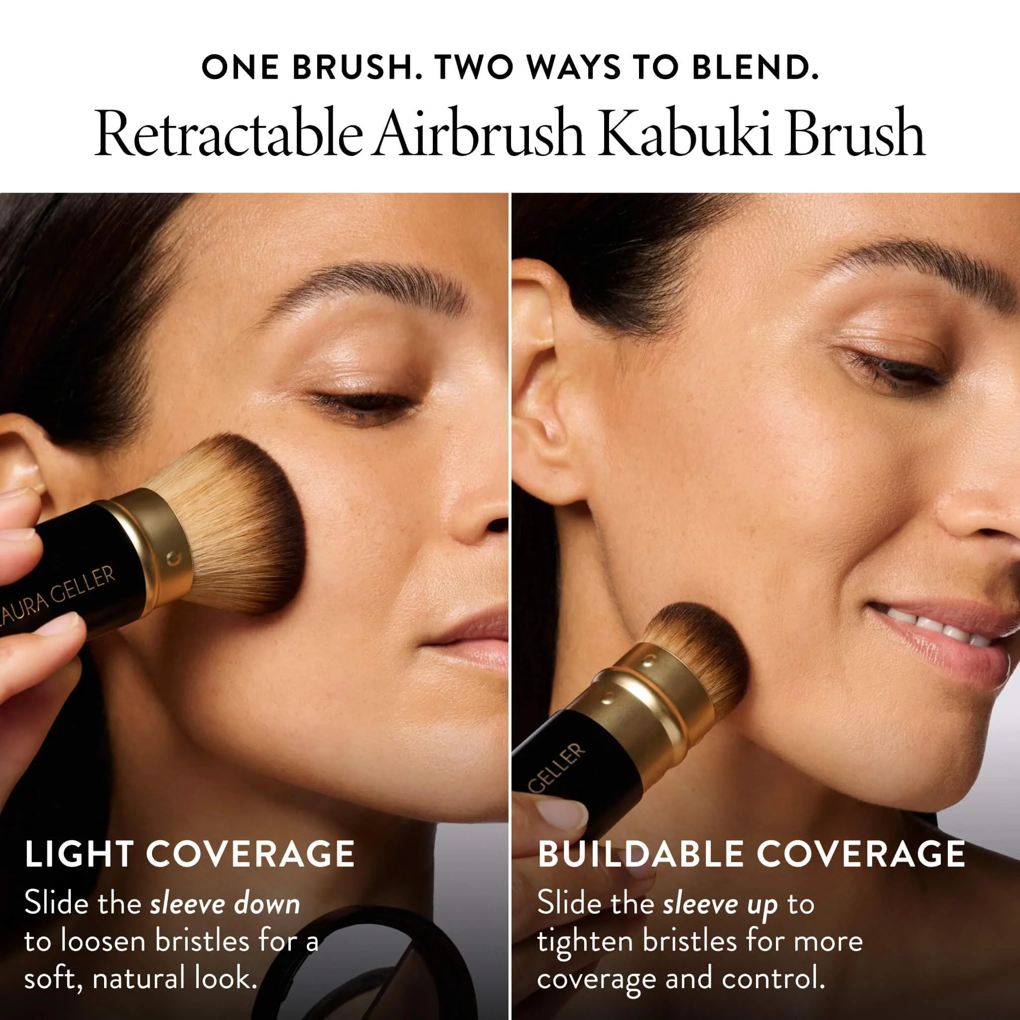 LAURA GELLER Baked Balance-n-Brighten Colour Correcting Powder Foundation (Medium) Buildable Light to Medium Coverage Baked Foundation, Demi-Matte Finish - Image 8
