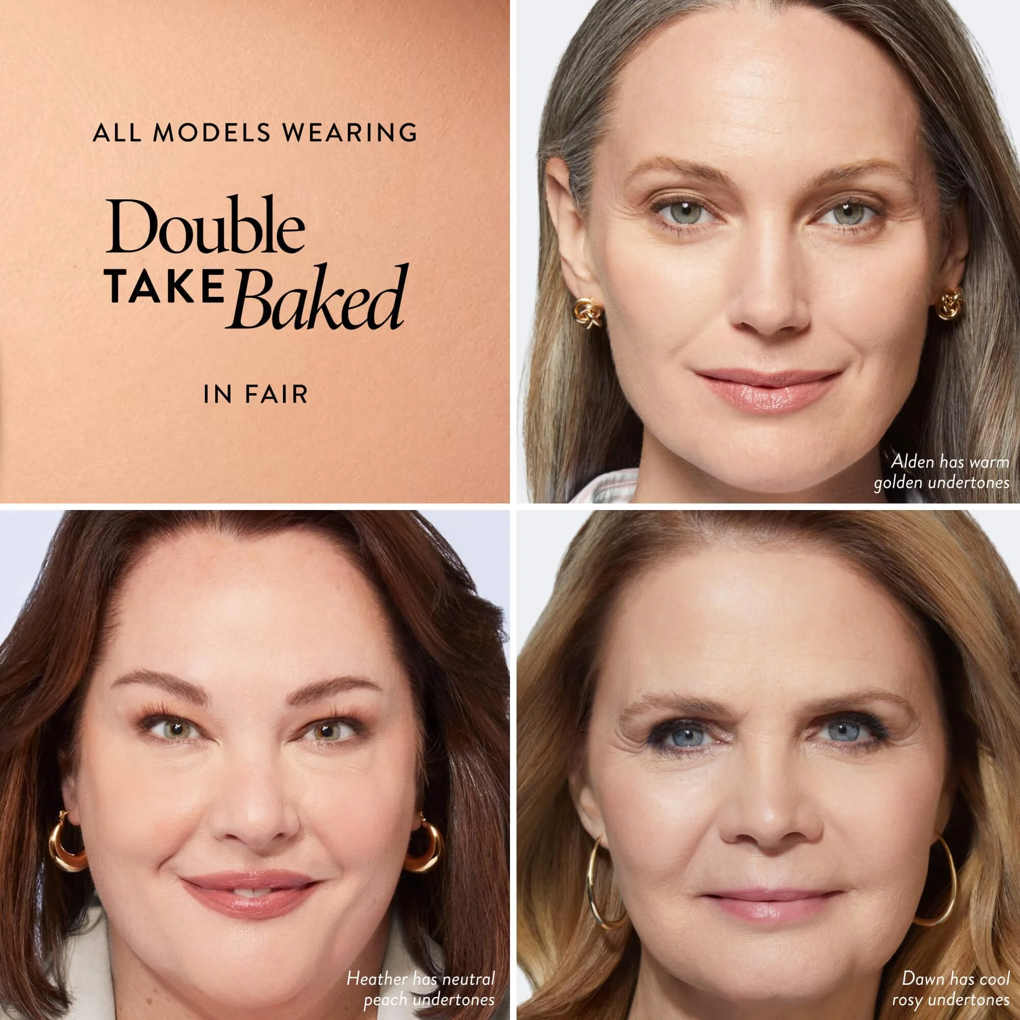 LAURA GELLER NEW YORK Baked Double Take Powder Foundation - Fair - Buildable Medium to Full Coverage - Matte Finish - Image 8