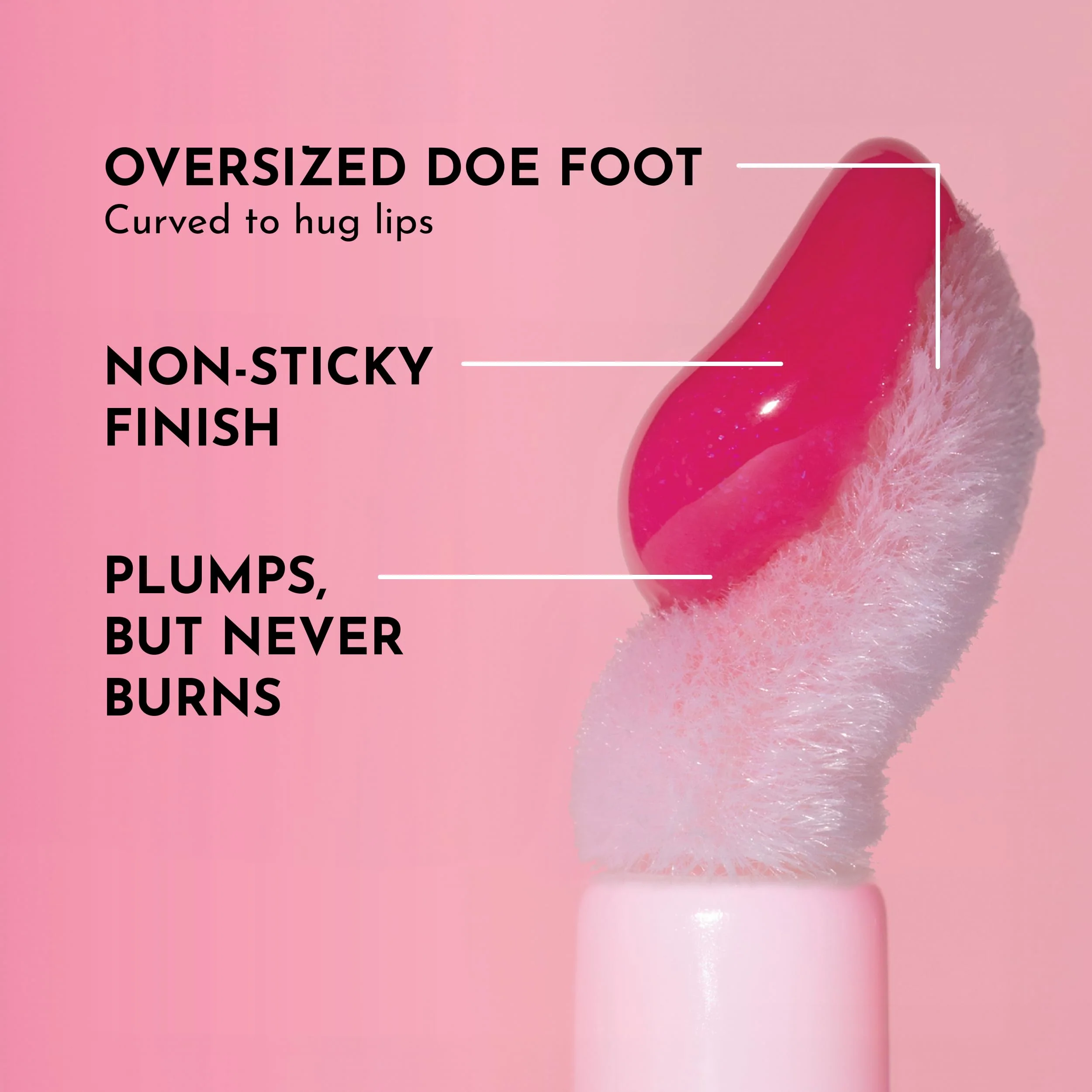 LAWLESS - Volumising Shine - Experience immediate and long-term visual benefits of filling, smoothing and moisturizing with our Lawless Forget The Filler Lip-P Lip Gloss - Image 3