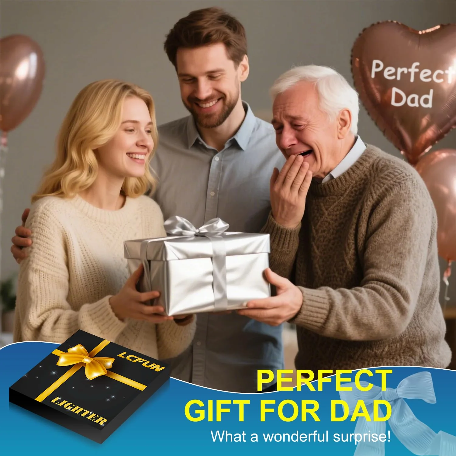 LcFun Dad Gifts for Fathers Day, Electric Lighter USB Rechargeable, Plasma Dual Arc Lighters, Windproof Flameless Lighter, Personalized Fathers Day Dad Gifts - Image 9