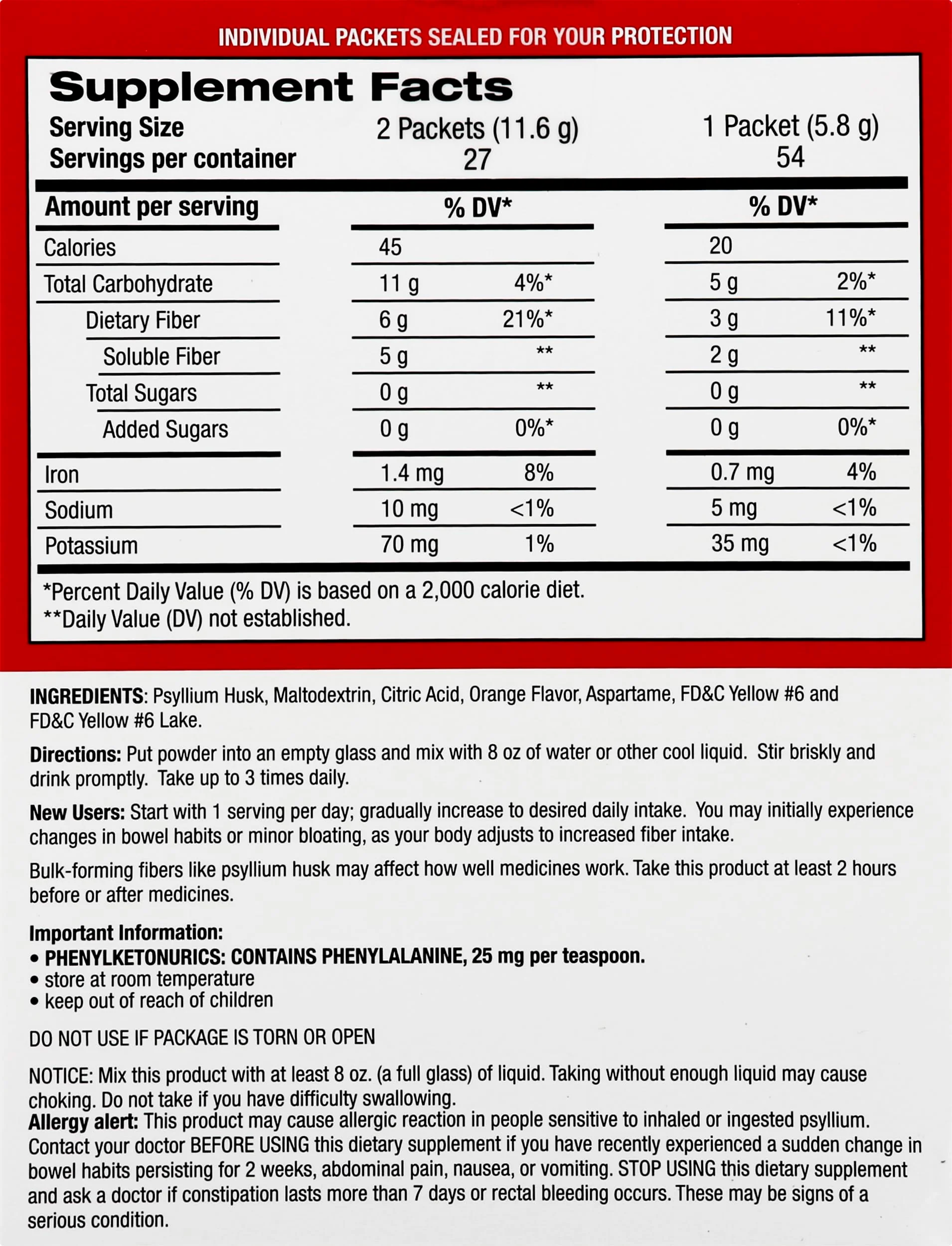 Leader Psyllium Husk Powder Supplement 4-in-1 Fiber for Digestive Health, Plant Based 100% Natural Psyllium Husk Daily Fiber, Sugar Free, Gluten Free, Non-GMO (10 OZ) - Image 2