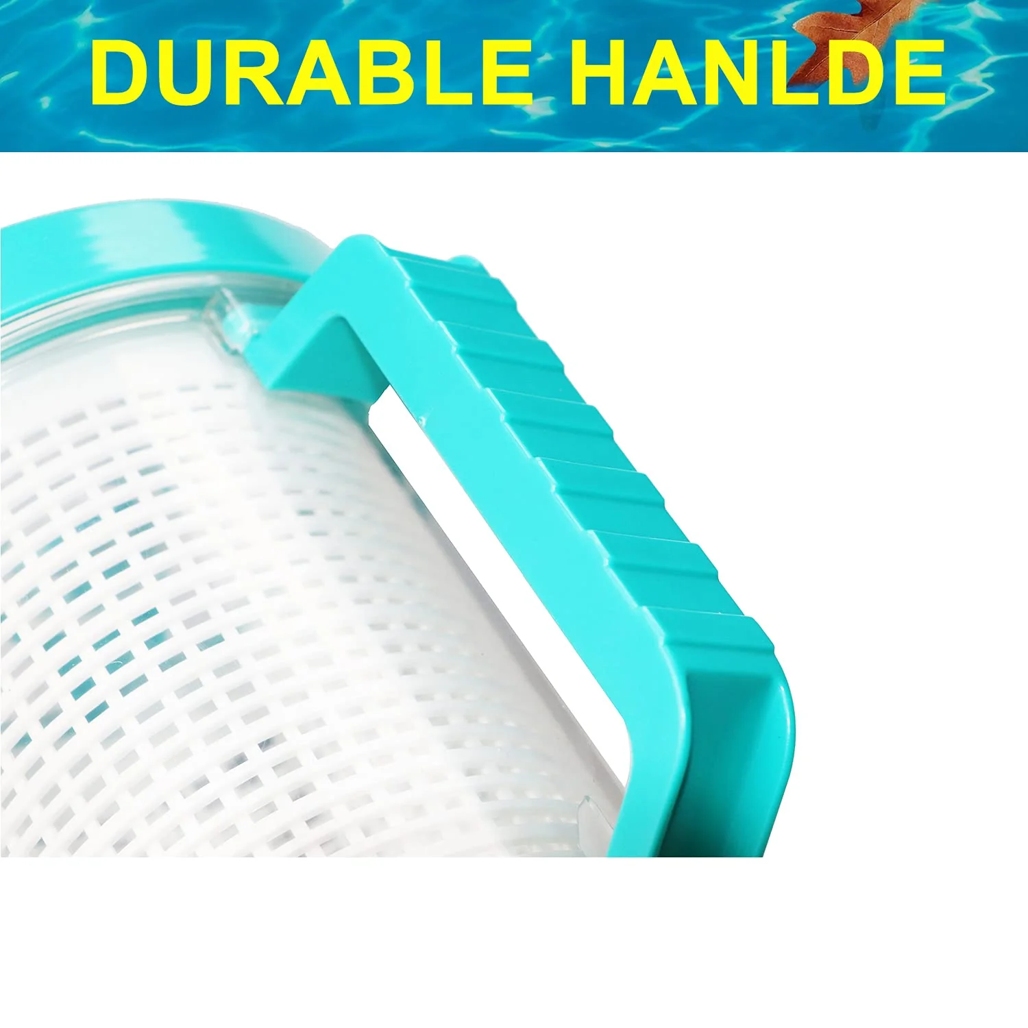Leaf Canister Catcher In-line Leaf Canister for Pool & Spa, With Mesh Basket & 5 Skimmer Socks, For Suction Manual & Automatic Pool Cleaners (White) - Image 4