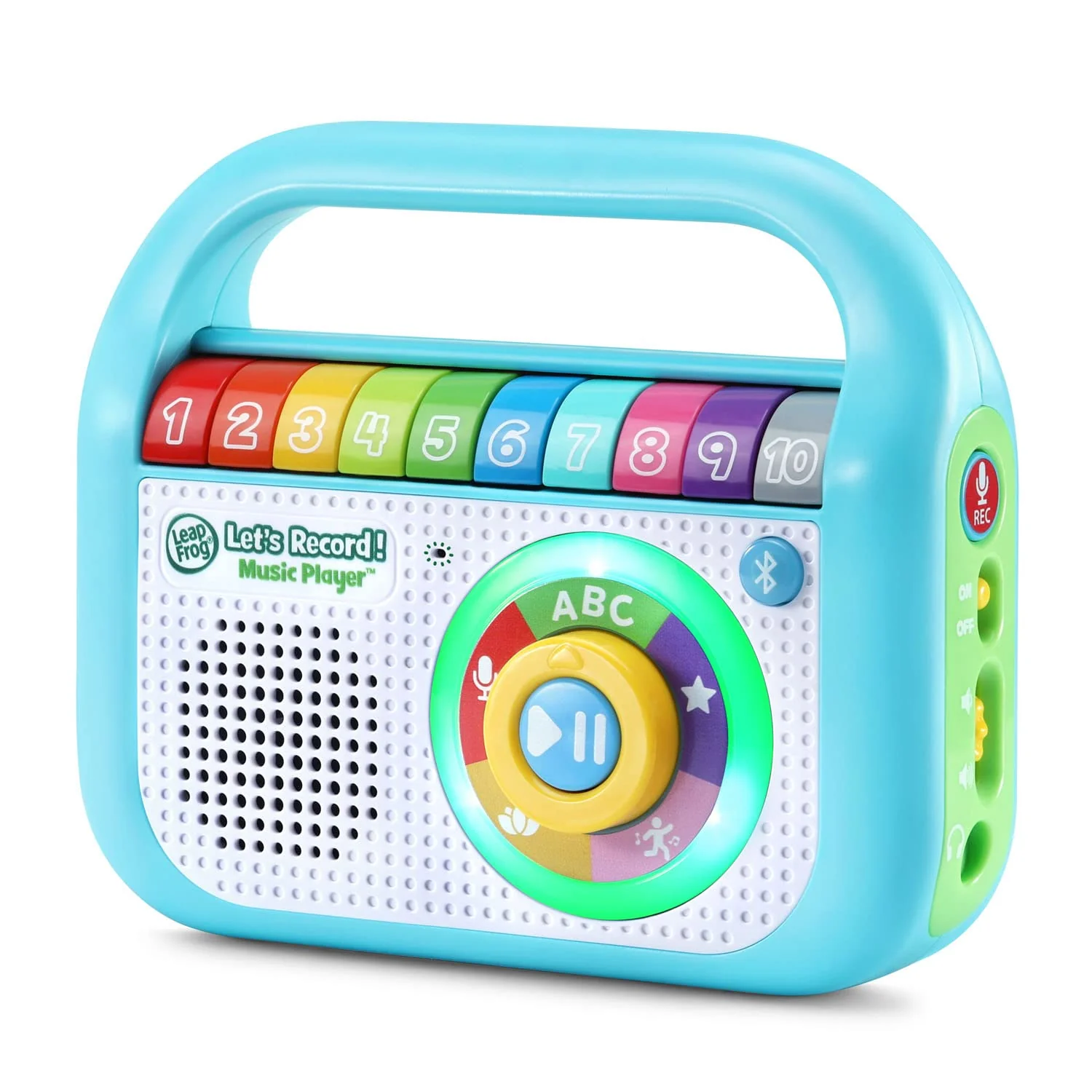 LeapFrog Let’s Record! Music Player, Teal - Image 8