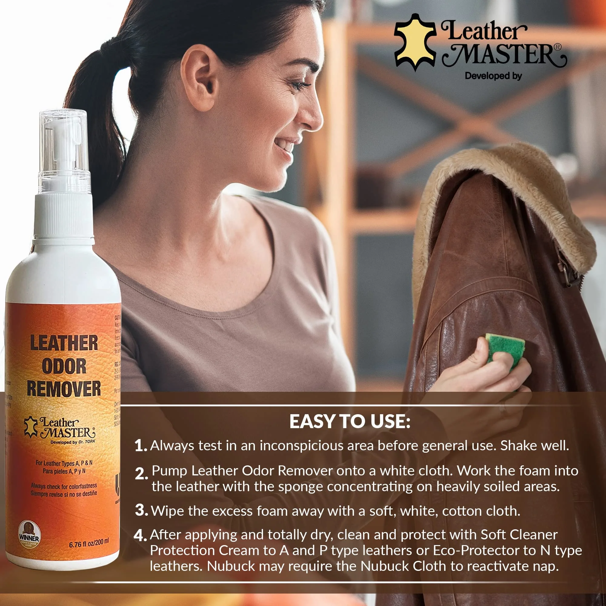 Leather Master Leather Odor Remover 200 milliliters - Image 3