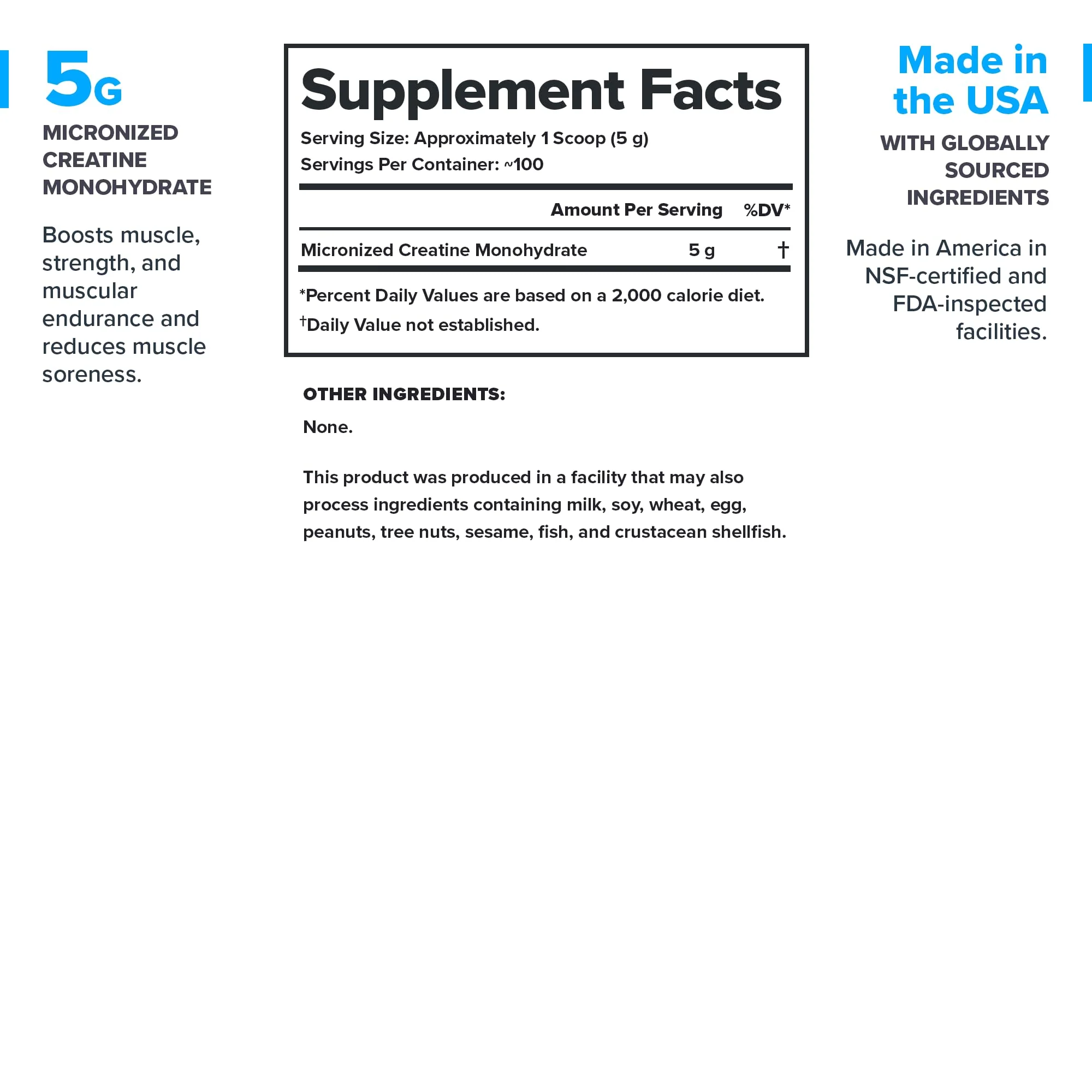 LEGION Micronized Creatine Monohydrate Supplement - Clean Creatine Powder for Muscle Gain & Post Workout Recovery - Micronized Creatine Supplement for Maximum Absorption (100 Servings, Unflavored) - Image 2