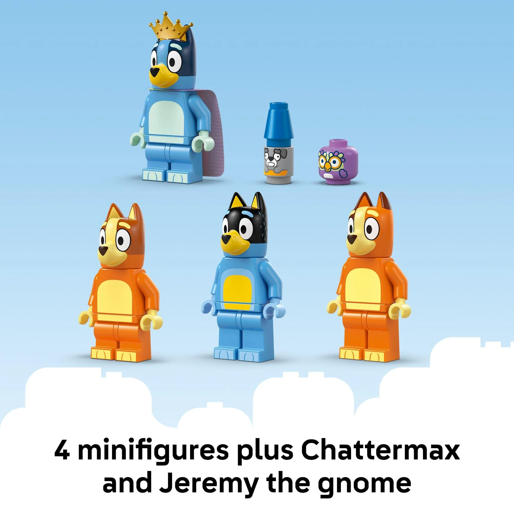 LEGO Bluey: Bluey’s Family House Building Toy - Pretend Play Toys & Figures Playset for Boys & Girls, Ages 4+ - with 5 Characters - Gift for Christmas - 11203 - Image 4