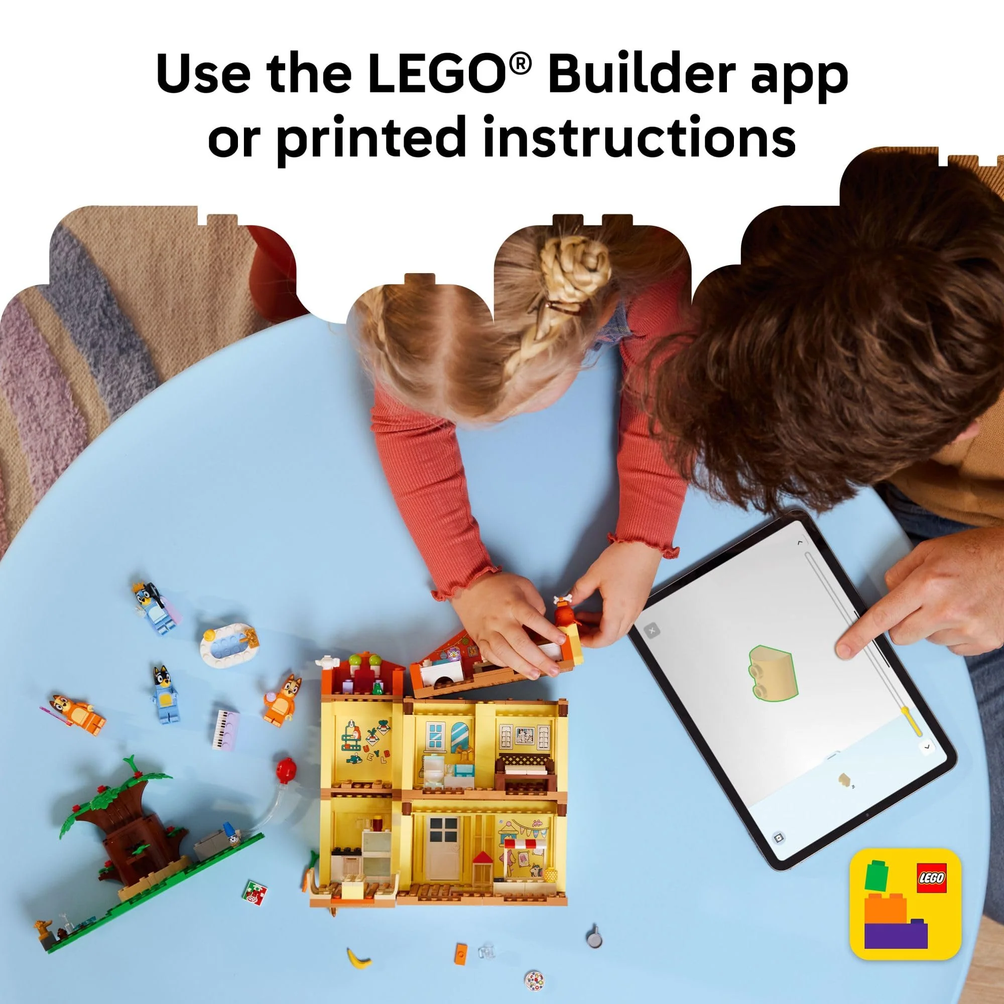 LEGO Bluey: Bluey’s Family House Building Toy - Pretend Play Toys & Figures Playset for Boys & Girls, Ages 4+ - with 5 Characters - Gift for Christmas - 11203 - Image 5