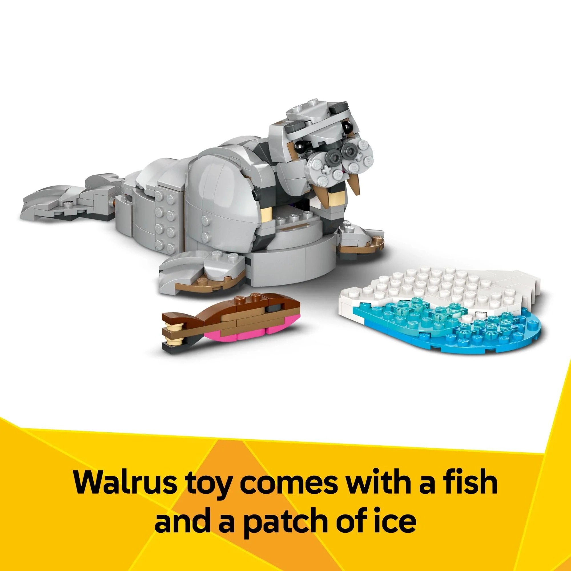 LEGO Creator 3 in 1 Wild Animals: Majestic Rhino with Birds Building Toys for Kids - Safari Pretend Play Toys for Girls & Boys, Ages 9+ - Gift for Christmas - 31171 - Image 4