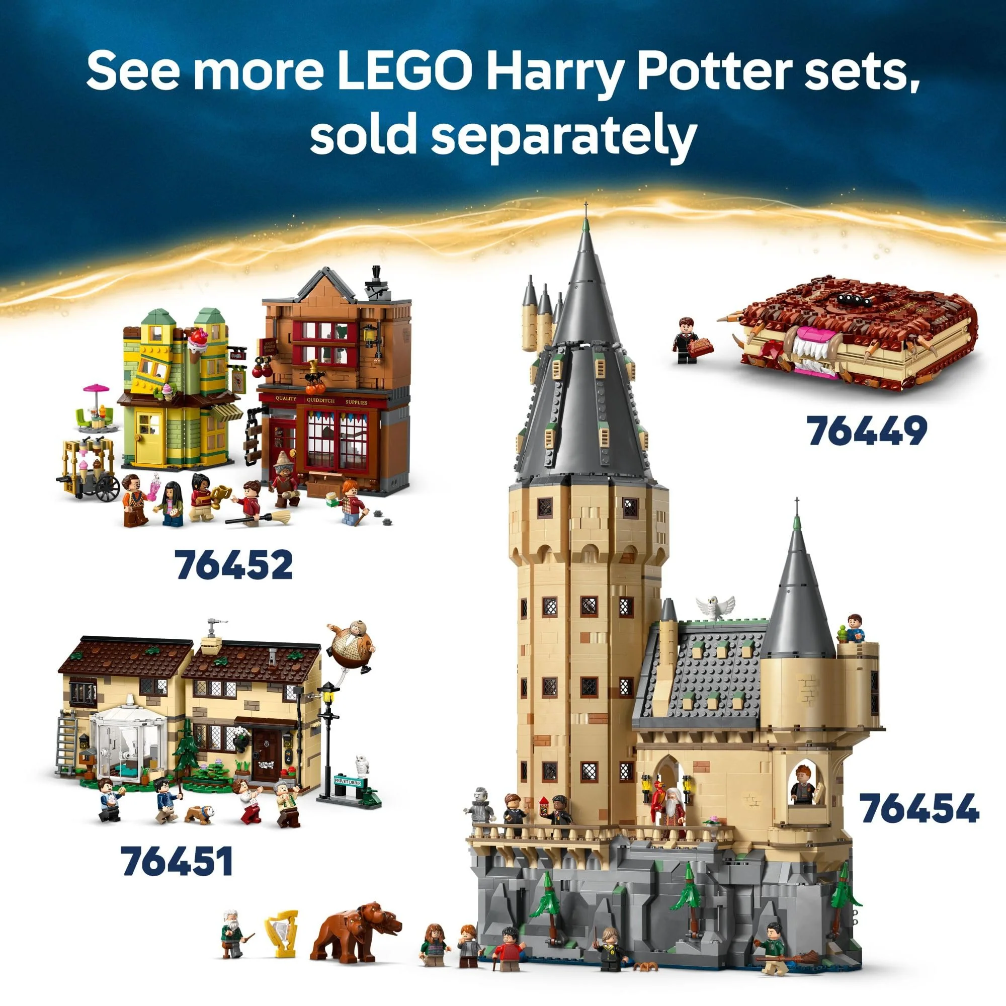 LEGO Harry Potter Book Nook: Hogwarts Express Building Set - Bedroom Shelf Decor for Boys, Girls, & Fans, Ages 10+ - Collectible Harry & Ron Minifigures - Gift for Christmas - 76450 - Image 2