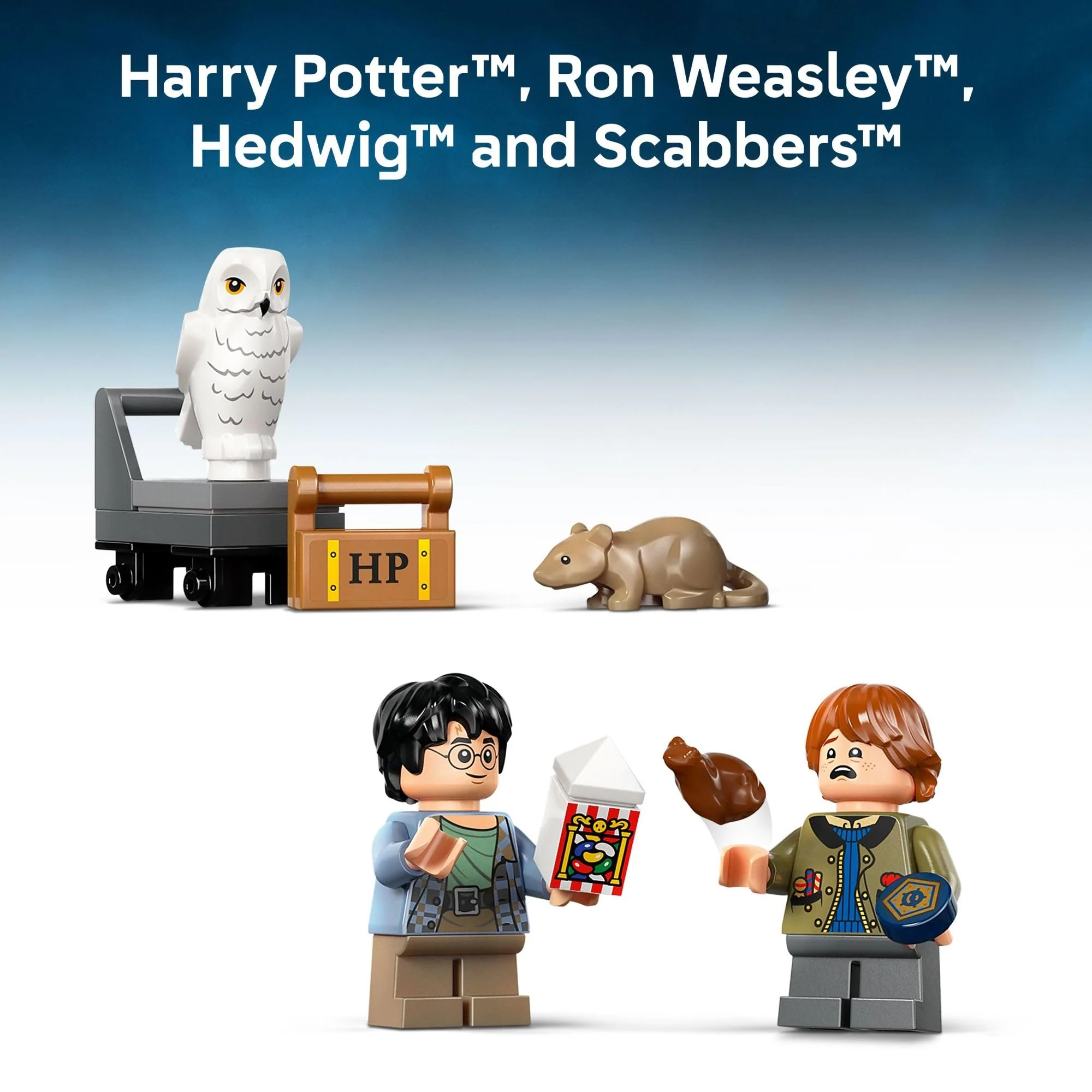 LEGO Harry Potter Book Nook: Hogwarts Express Building Set - Bedroom Shelf Decor for Boys, Girls, & Fans, Ages 10+ - Collectible Harry & Ron Minifigures - Gift for Christmas - 76450 - Image 4