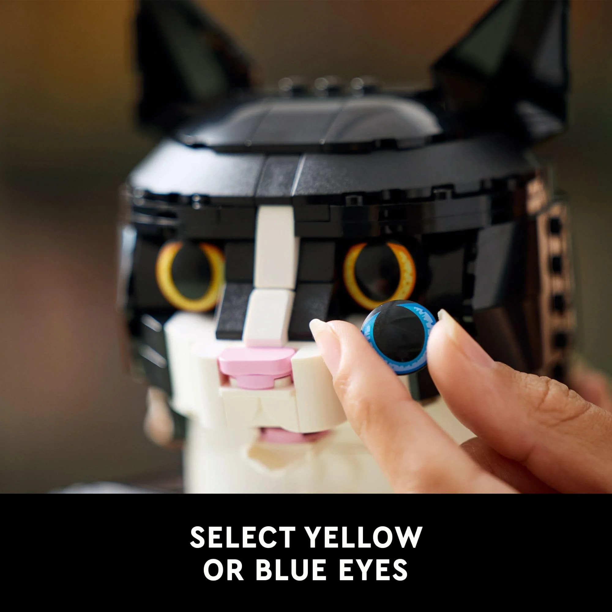 LEGO Ideas Tuxedo Cat - Building Sets for Adults, Ages 18+ - DIY Crafts Kit for Home Decor, Living Room or Bedroom - Gift for Christmas - 21349 - Image 4