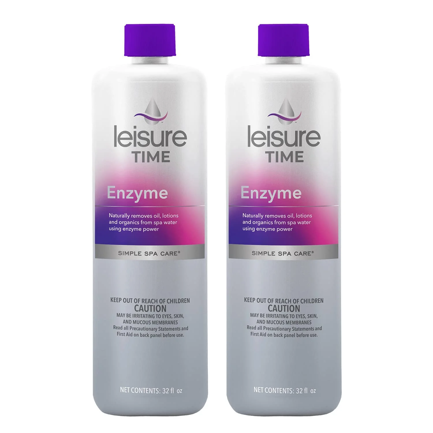 Leisure Time SGQ-02BX Enzyme Liquid, 1-Quart, 2-Pack