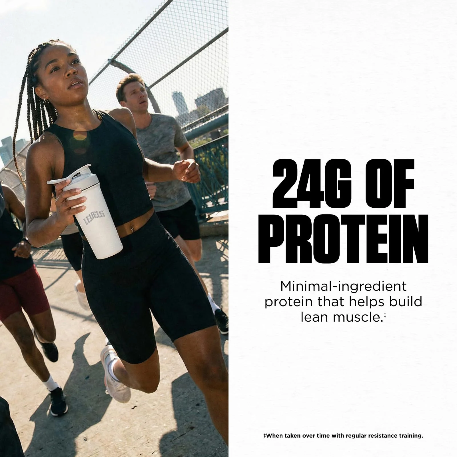 Levels Strawberry Banana 100% Grass Fed Whey Protein with Real Fruit, Single Serving, Undenatured, No GMOs - Image 4