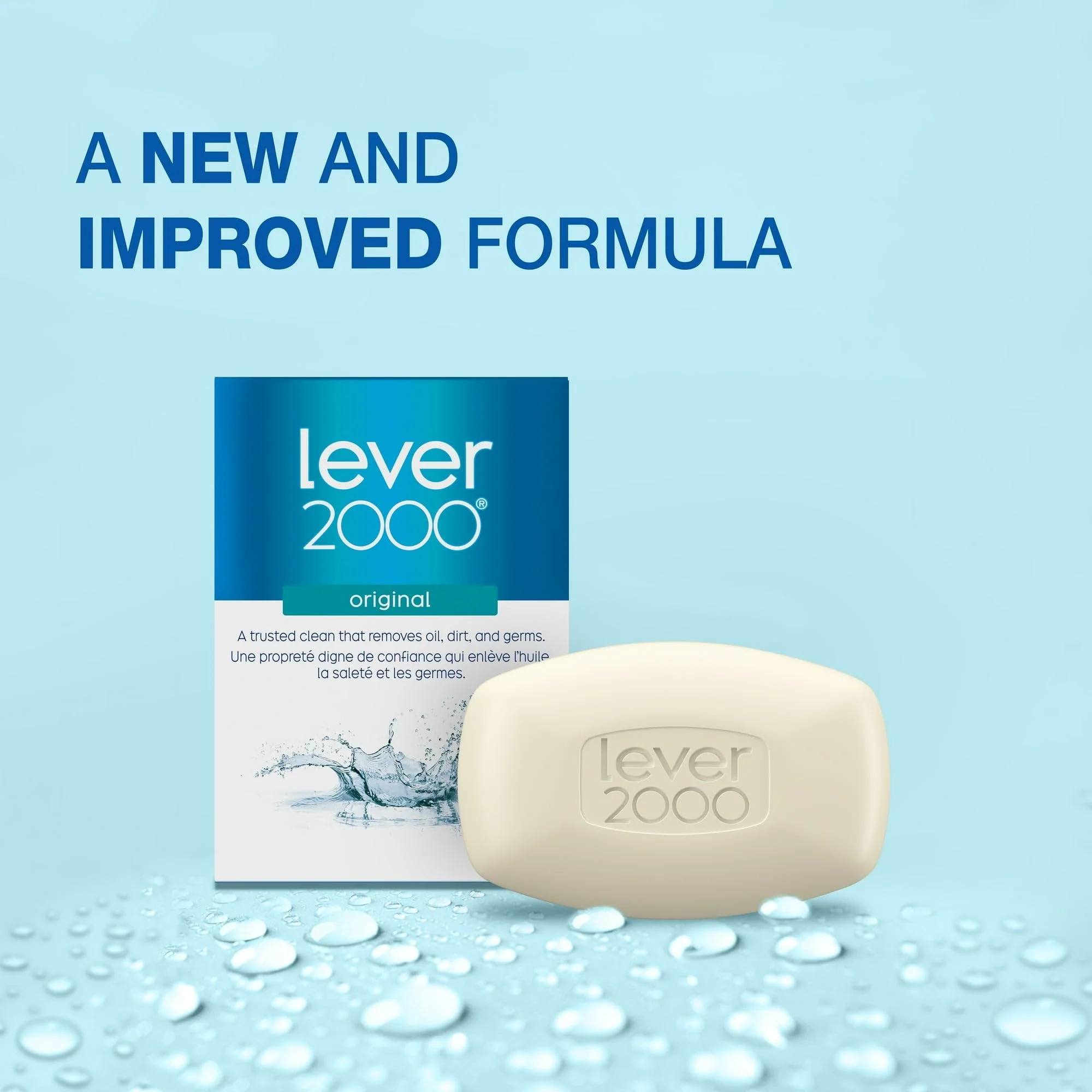 Lever 2000 Original Bar Soap, Trusted Clean for Hands and Body, 8 Bars, 3.75 oz Each (Pack of 2) - Image 7