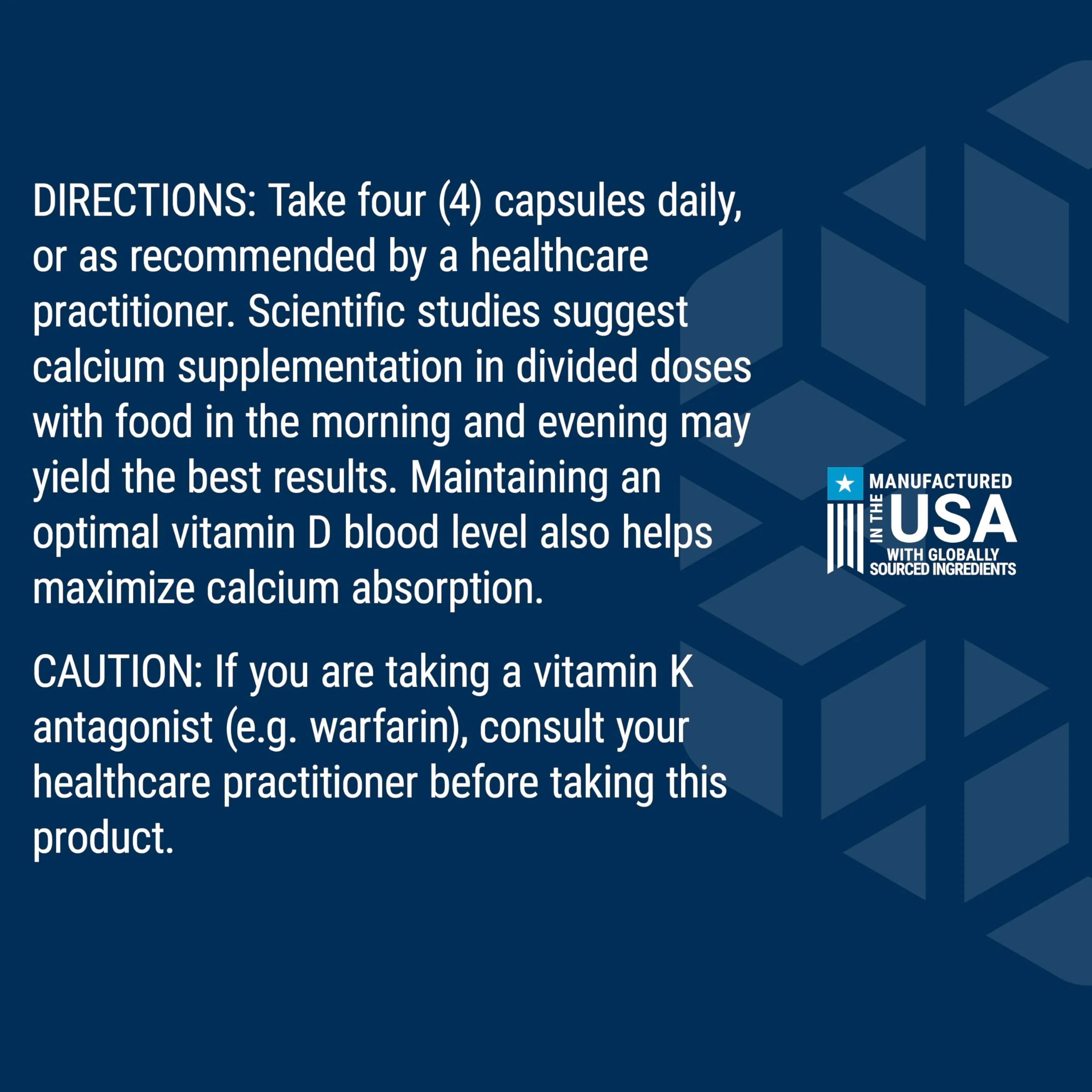 Life Extension Bone Restore Elite Calcium Supplement with Super Potent K2, Calcium, Vitamin D3, Magnesium, Boron, zinc, Vitamin K2, for Bone Health, Gluten-Free, Non-GMO, 120 Capsules - Image 4