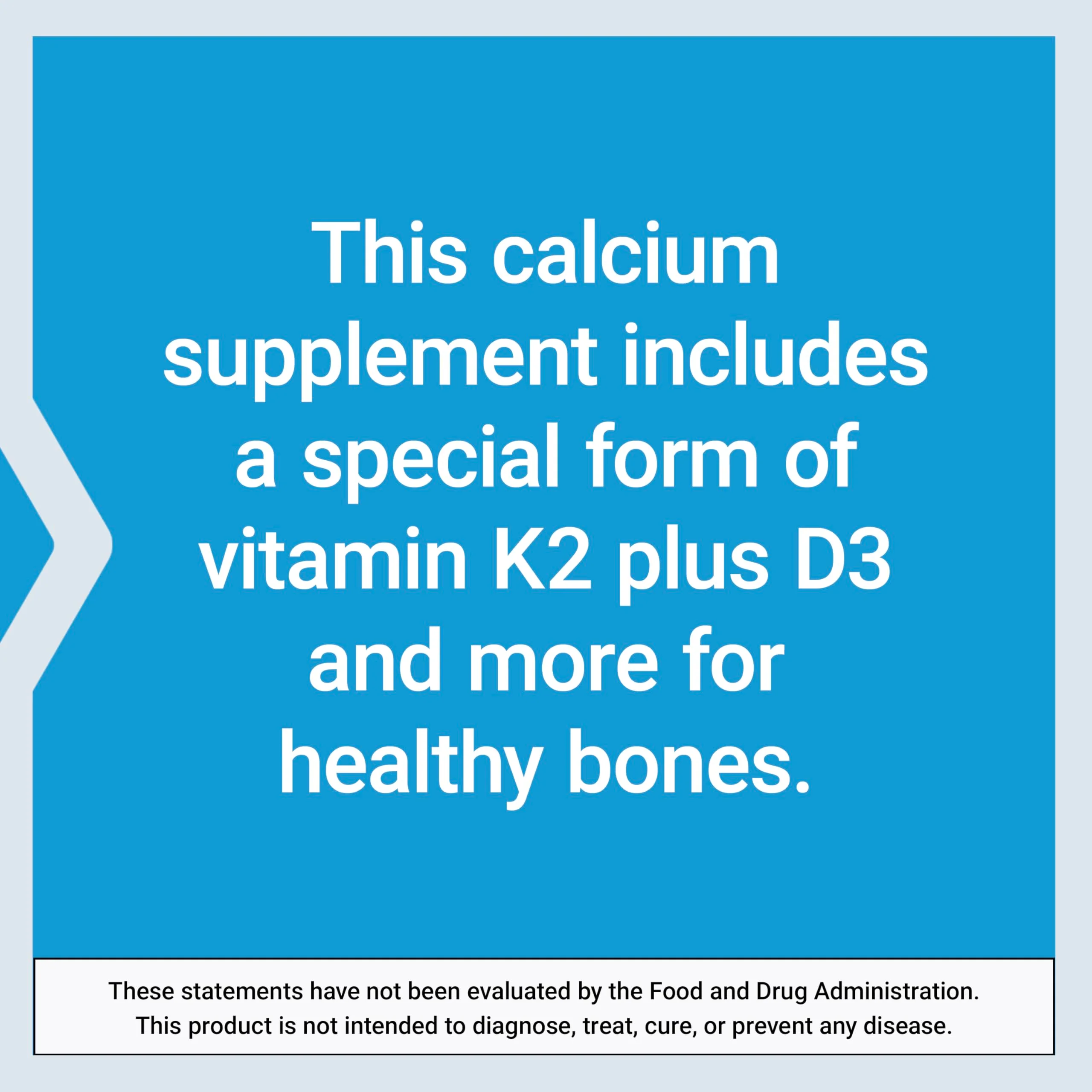 Life Extension Bone Restore Elite Calcium Supplement with Super Potent K2, Calcium, Vitamin D3, Magnesium, Boron, zinc, Vitamin K2, for Bone Health, Gluten-Free, Non-GMO, 120 Capsules - Image 5