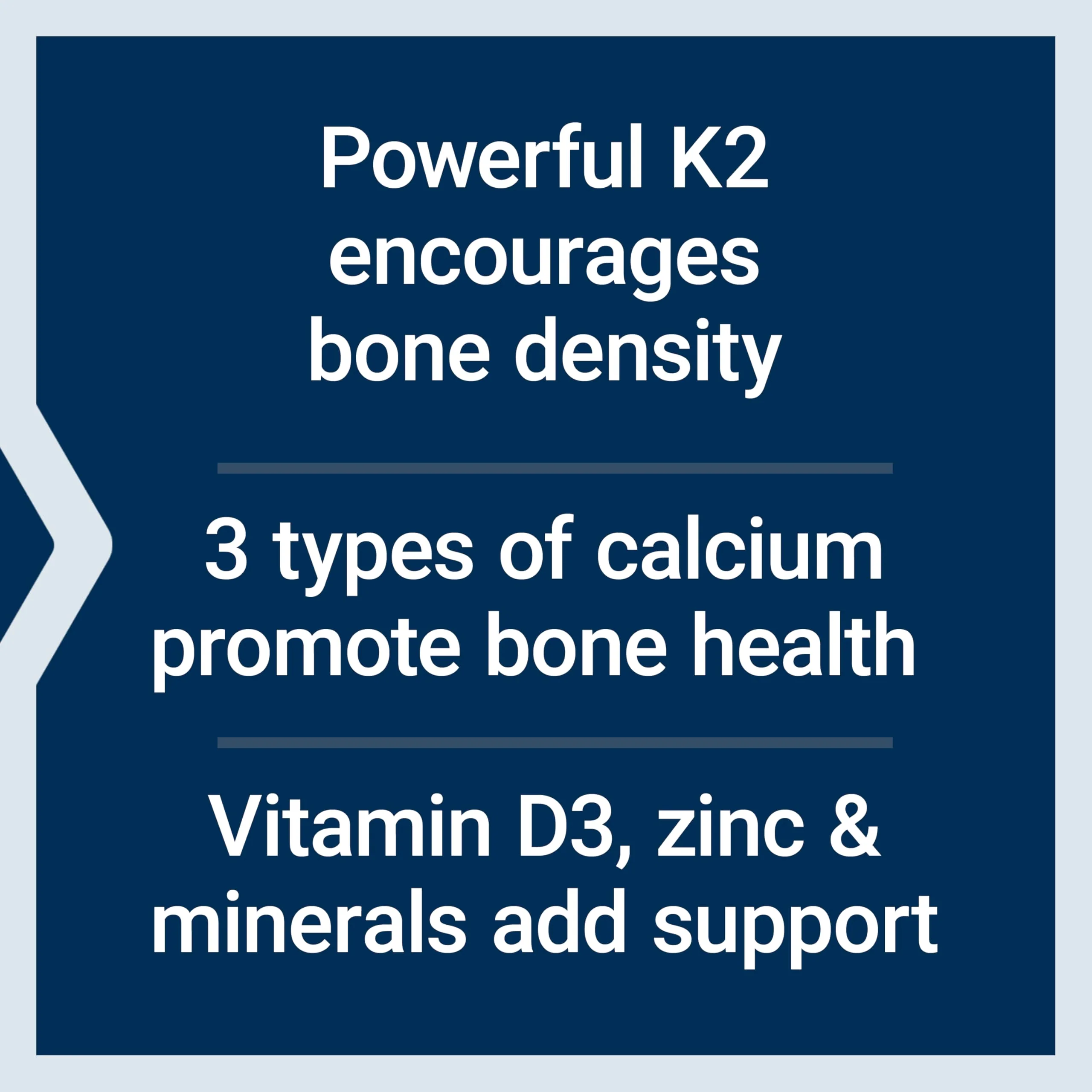 Life Extension Bone Restore Elite Calcium Supplement with Super Potent K2, Calcium, Vitamin D3, Magnesium, Boron, zinc, Vitamin K2, for Bone Health, Gluten-Free, Non-GMO, 120 Capsules - Image 7