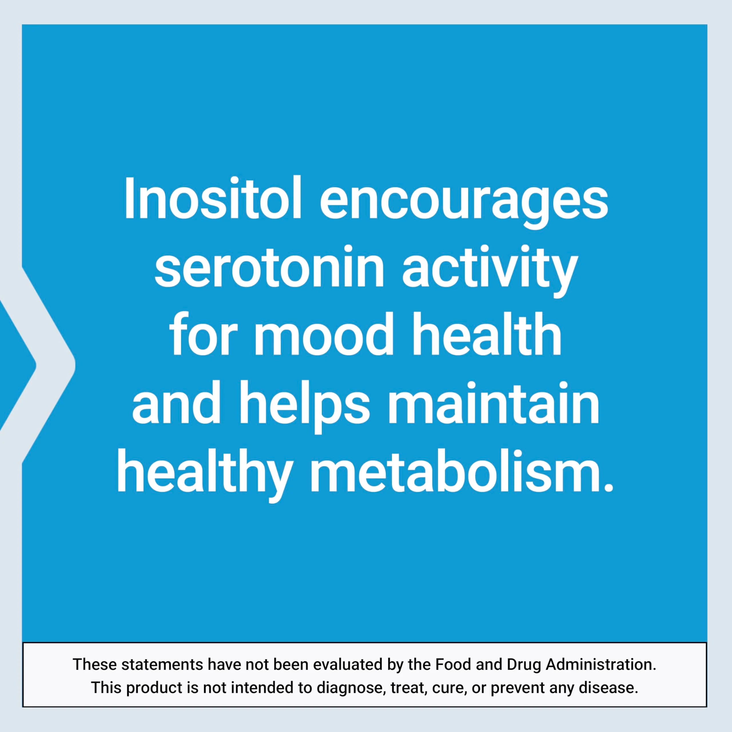 Life Extension Inositol Caps – 1000 mg, Myo-Inositol – Mood Health, Well-Being, Healthy Metabolism, Hormone Balance – Gluten-Free, Non-GMO, Vegetarian – 360 Capsules - Image 5