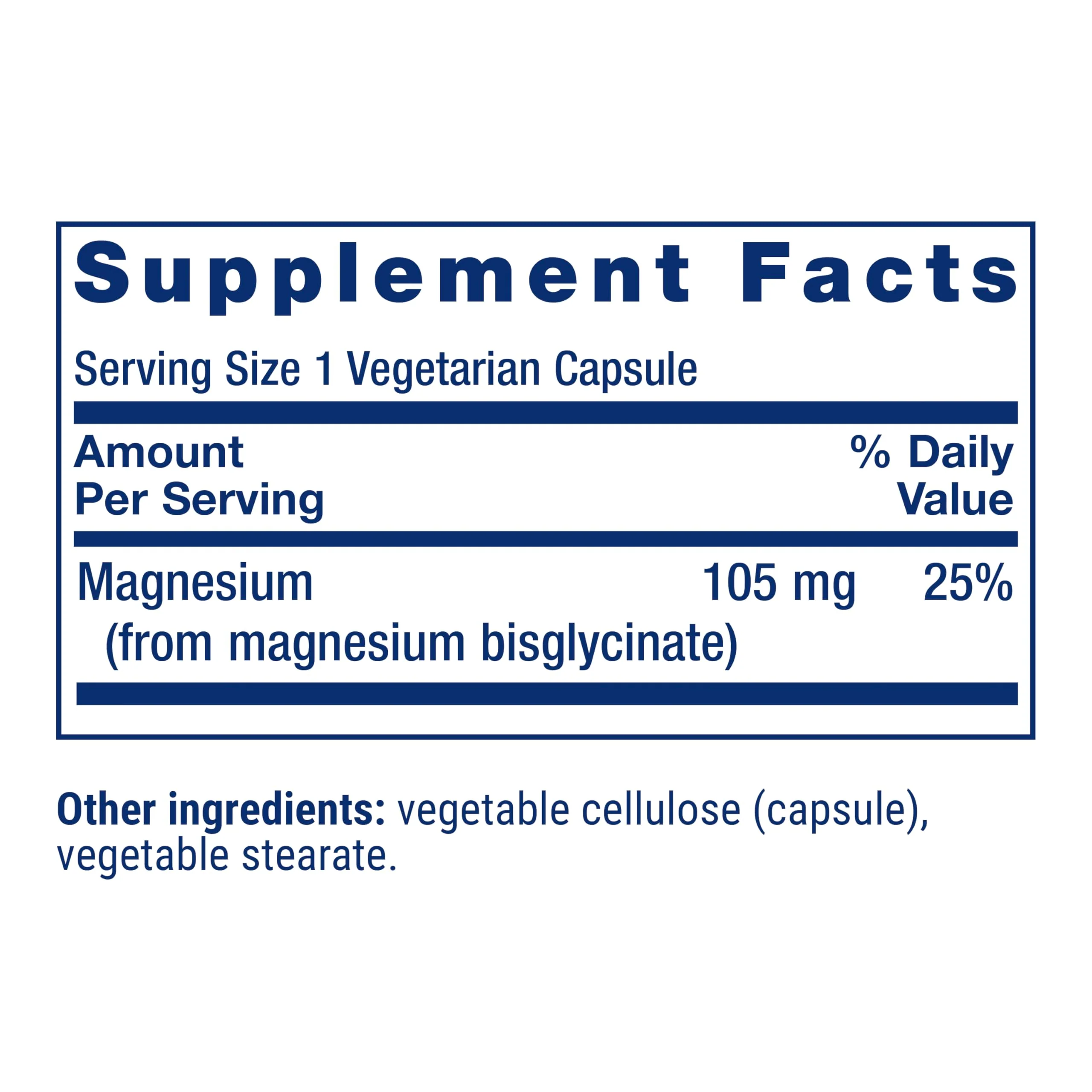 Life Extension Magnesium Glycinate, Heart Health, Bone Health, Nerve and Muscle Support, Highly absorbable, Gluten-Free, Non-GMO, Vegetarian, 90 Capsules (Pack of 2) - Image 2
