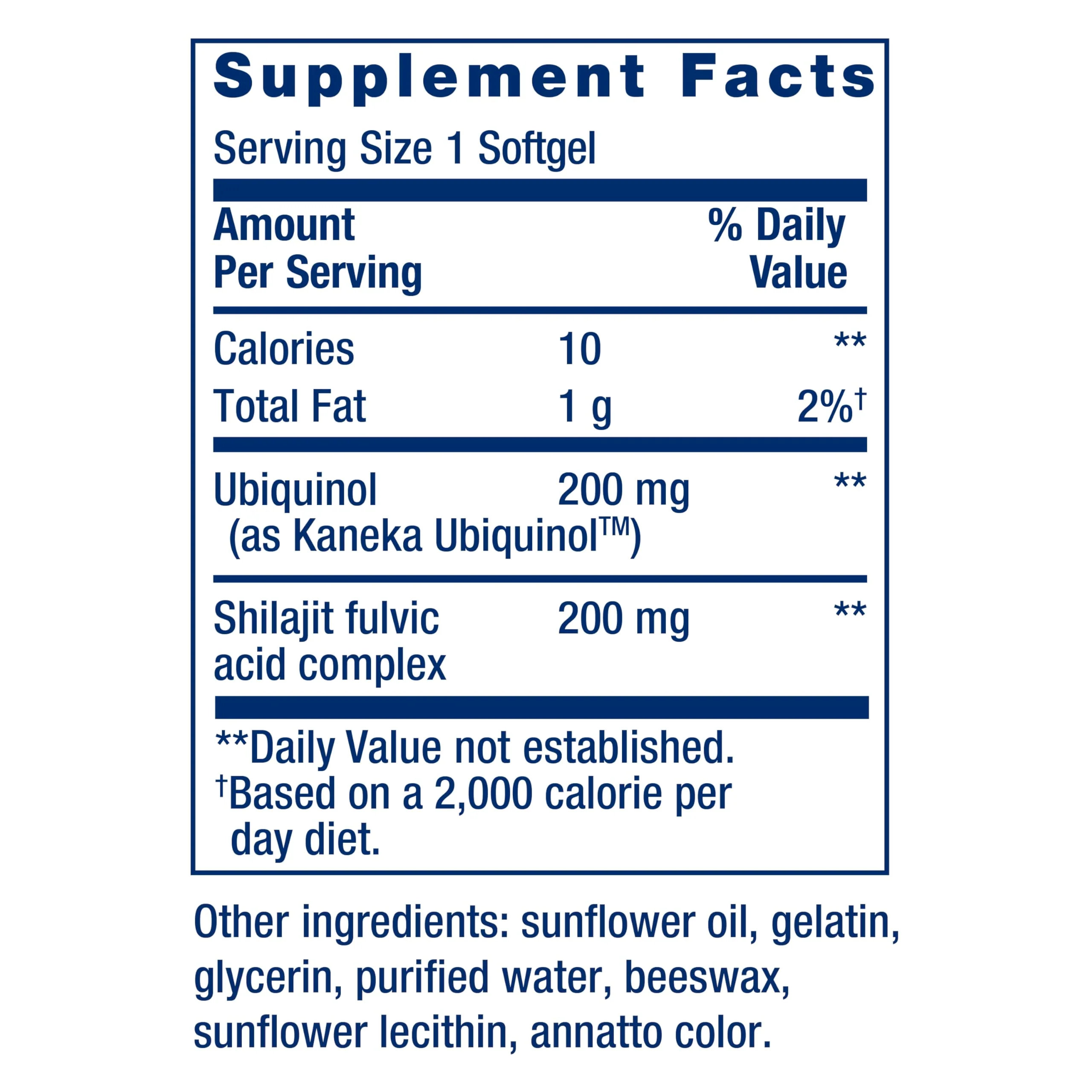 Life Extension Super Ubiquinol CoQ10 with Enhanced Mitochondrial Support – 200 mg, Shilajit – Promotes Heart Health, Cell Energy, Oxidative Stress – Gluten-Free, Non-GMO – 30 Softgels (Pack of 2) - Image 3