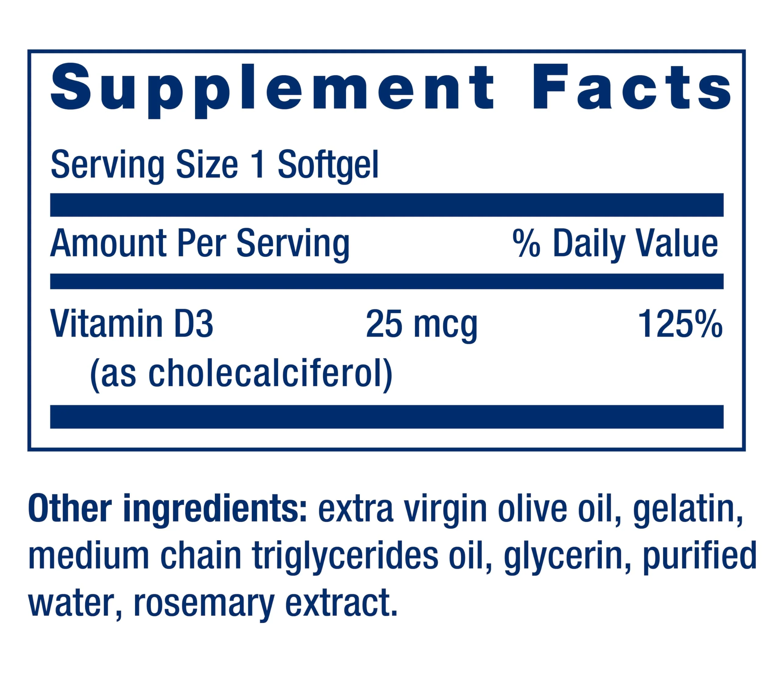 Life Extension Vitamin D3 25 mcg (1000 IU), Immune System Support, Bone Health, Whole-Body Health, Value Size, Gluten-Free, Non-GMO, 250 softgels (Pack of 2) - Image 9