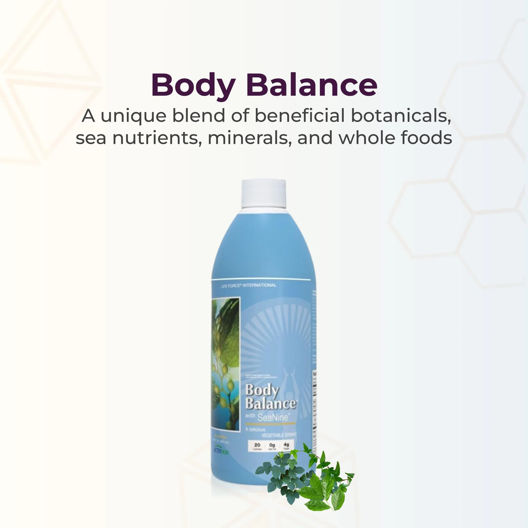 Life Force Youngevity Body Balance Land & Sea Plant Based Nutrition - Sea Vegetables, Kelp, Nori, Honey, Aloe Vera, and More - 75+ Nutrients w/Vitamins, Minerals, Amino Acids - (32 Fl Oz) (1) - Image 7