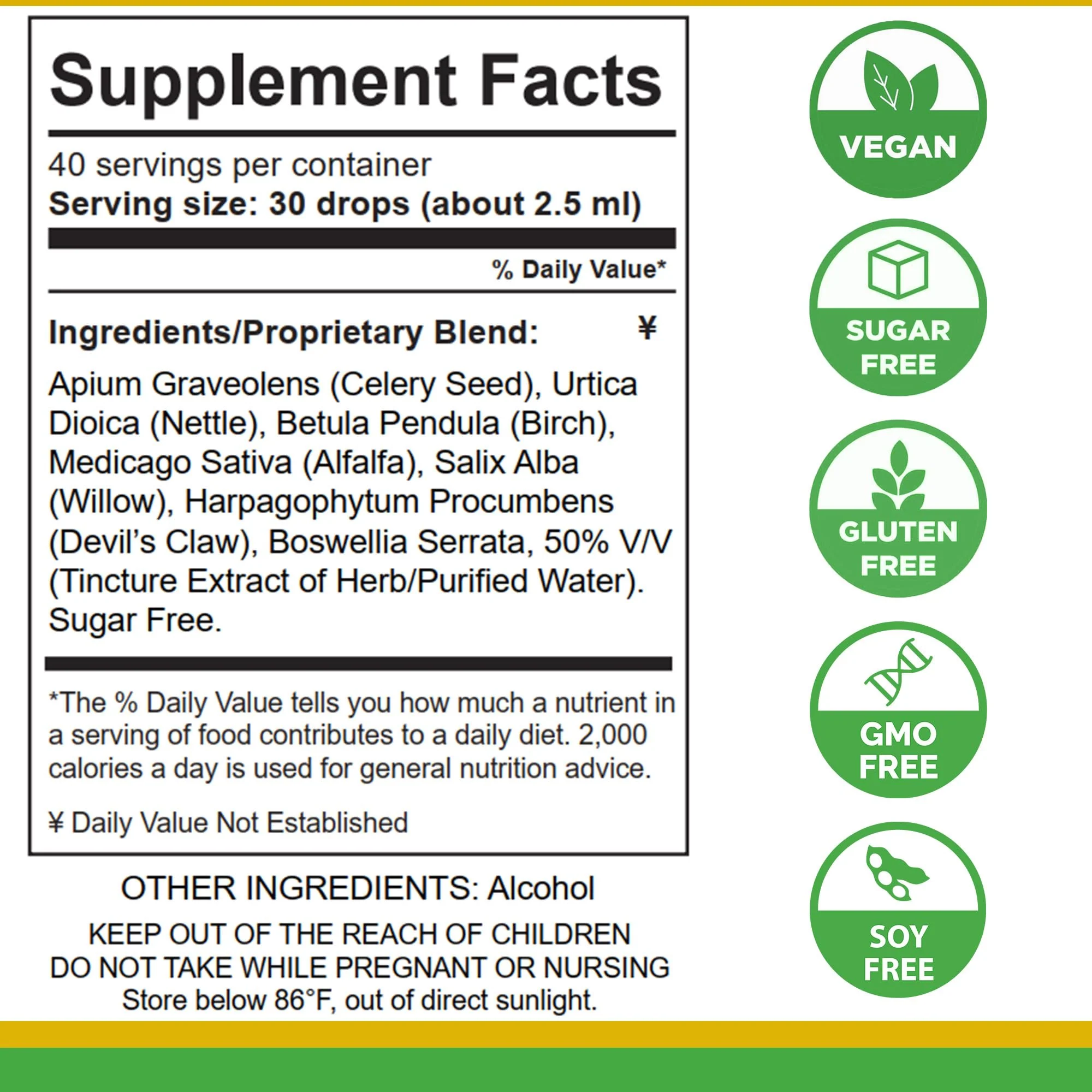 Life Tones Uric Acid Support - Joint Health for Men & Women - Liquid Uric Acid Cleanse for High Absorption - Herbal Cleanse Detox for Joint Comfort - Boost Flexibility - 3.38 fl oz - Image 8