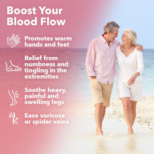 LifeSeasons Circulari-T - Blood Circulation Supplement - Supports Artery, Capillary & Vein Health - Butcher’s Broom, Ginkgo, Cayenne, Grape Seed & Horse Chestnut - 90 Capsules - Image 6