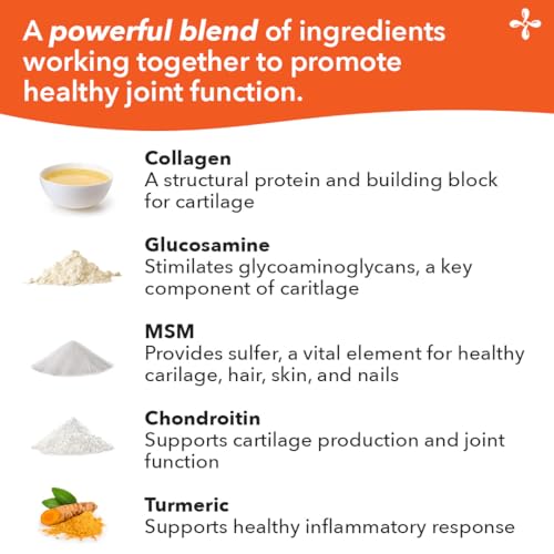 LifeSeasons Mobili-T - Joint Support Supplement - Reduces Aches & Discomforts - Increase Range of Motion - Rebuild Tissue & Cartilage - MSM Chondroitin Collagen Glucosamine & Turmeric - 208 Capsules - Image 4
