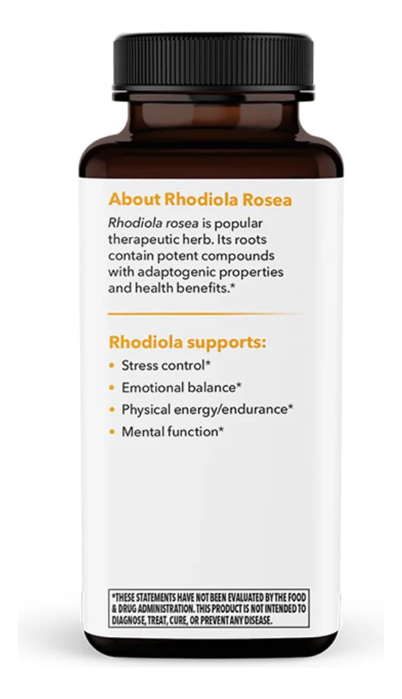 LifeSeasons Rhodiola Root 600mg per 2 Capsules – Adaptogenic Supplement for Natural Energy Mental Clarity Mood Balance Stress Support – 60 Vegan Capsules, Non‑GMO, Gluten‑Free - Image 3