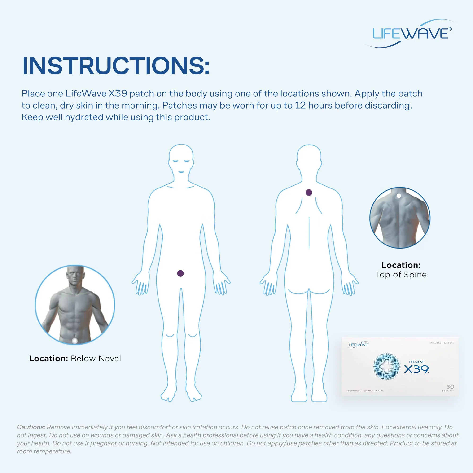 LifeWave X39 Patches - Supports Improvements of Strength and Stamina - Supports Improved Exercise Performance - No Drugs or Stimulants - Innovative Patch Technology for Enhanced Wellness - 30 Patches - Image 6