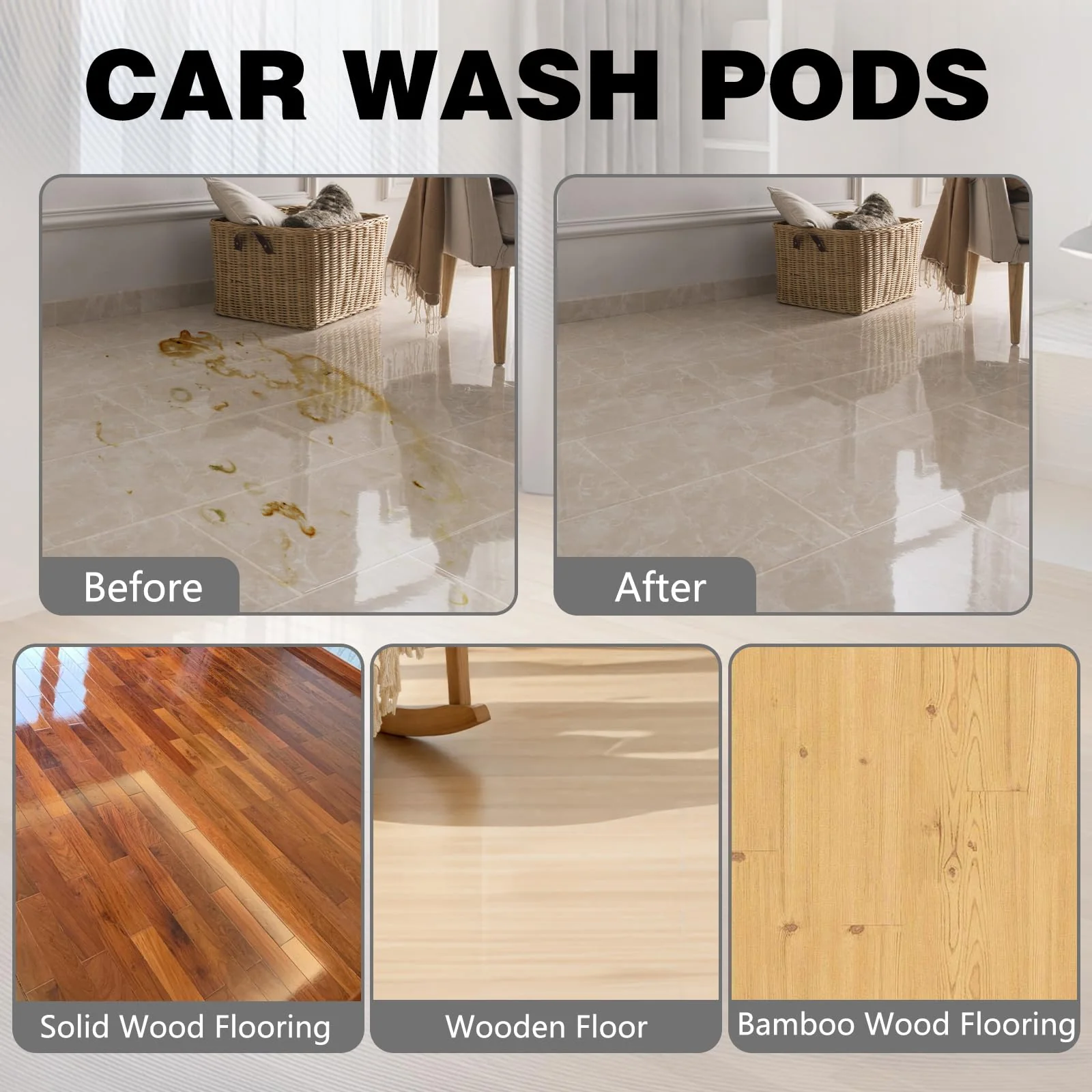 LINARTS New Brazilian Waves Mop Soap, Mop Soap For Floor Cleaning, MopSoap Brazilian Wave, Multisurface Bathroom & Kitchen Cleaner Supplies (2pcs*120ML) - Image 5