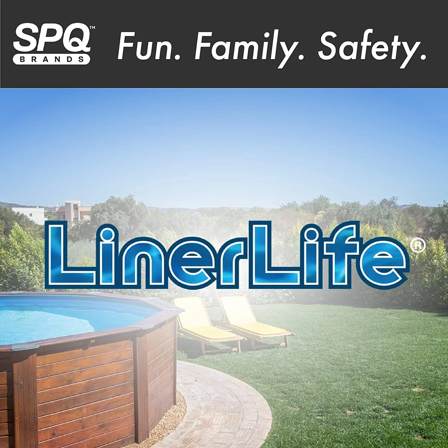 Liner Life LL30R Aboveground Pool Liner Pad 30' Round, Strong Durable Puncture Resistant Floor Mat, Polyester Geotextile Material, Black - Image 2