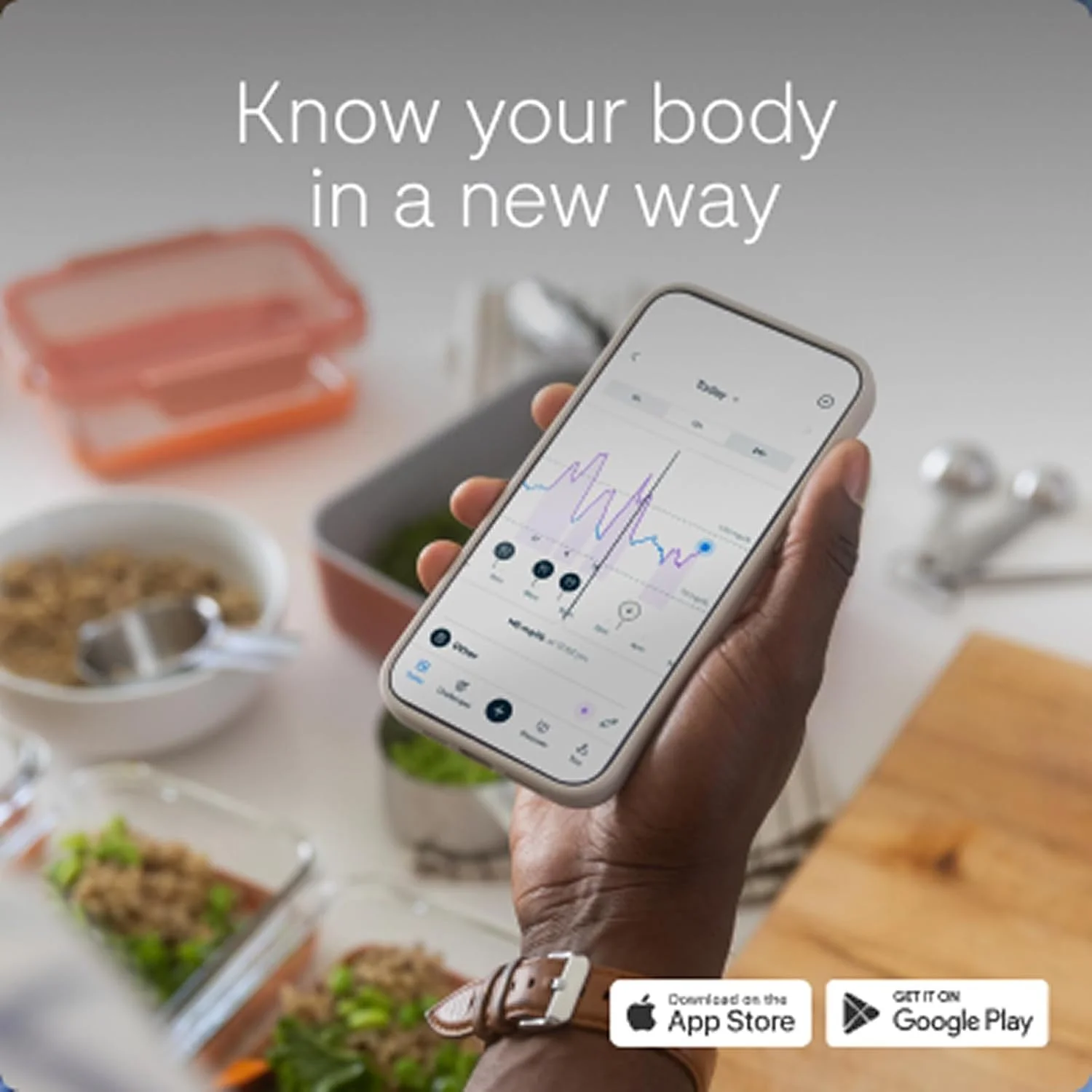 Lingo Continuous Glucose Monitor (CGM). Made by Abbott. Optimize Your Nutrition with Real-time Glucose Data & Insights. 1 Lingo biosensor lasts up to 14 Days*. Works with iOS and Android. US Only. - Image 9