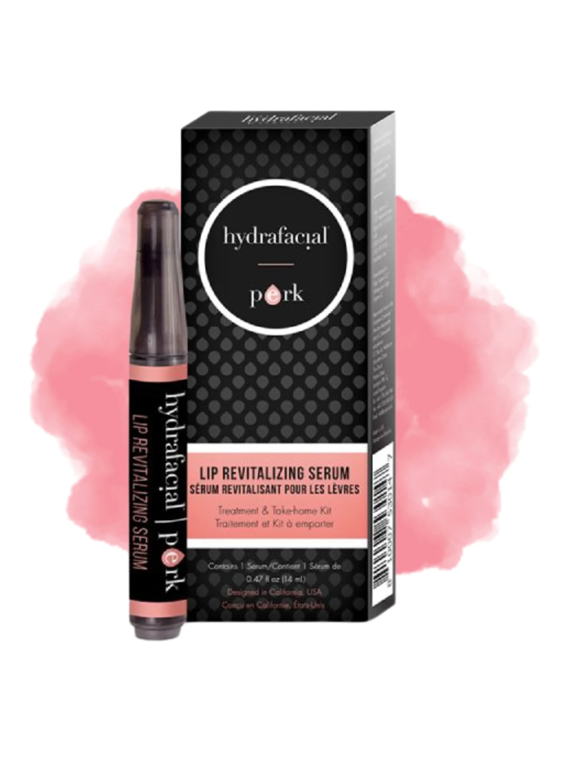 Lip Revitalizing Serum, Plumps and Rejuvenates, 9 Milliliter Vial to Use with Hydrafacial Device and 5 Milliliter Roller Ball Pen for at Home Use