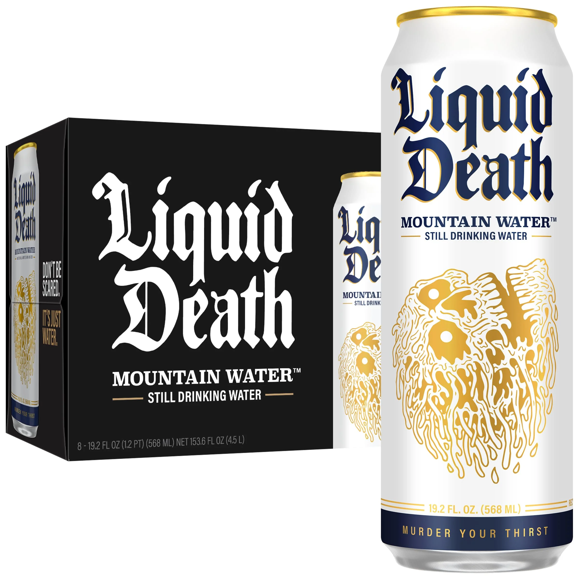 Liquid Death Sparkling Water Mountain Water 153.6FO - Image 2
