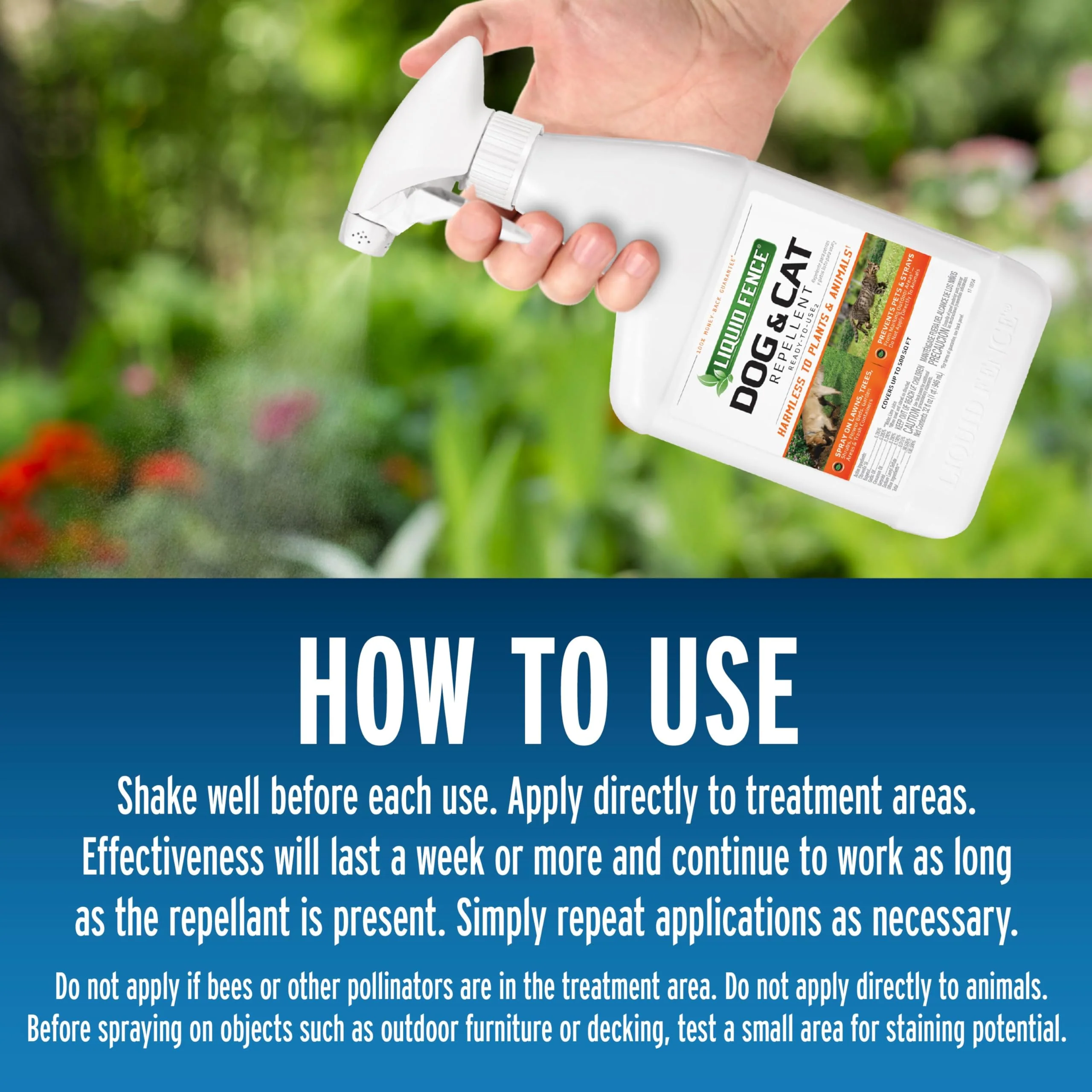 Liquid Fence Dog And Cat Repellent Ready-To-Use 32 Ounces, 6 Pack - Image 3