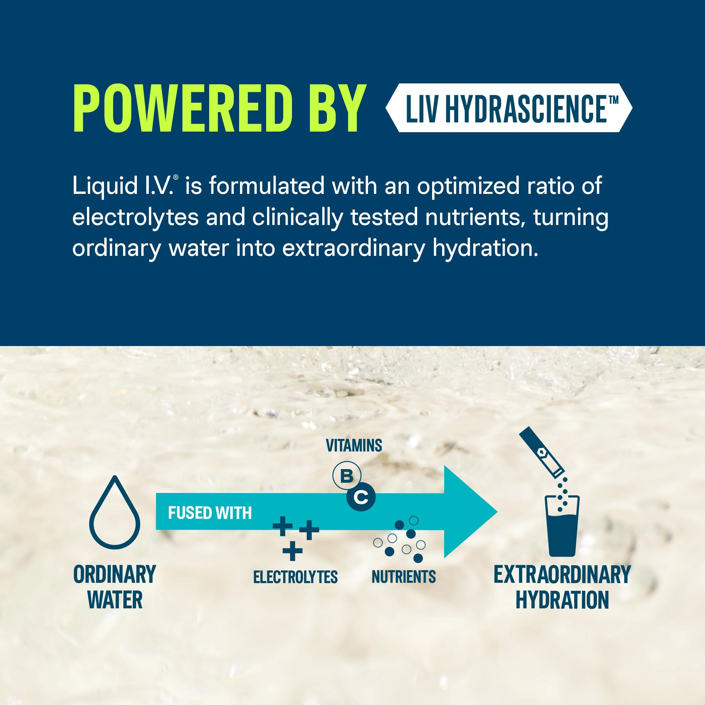 Liquid I.V.® Hydration Multiplier +Energy - Mango Tamarind | Electrolyte Powder Drink Mix | 1 Pack (14 Servings) - Image 3