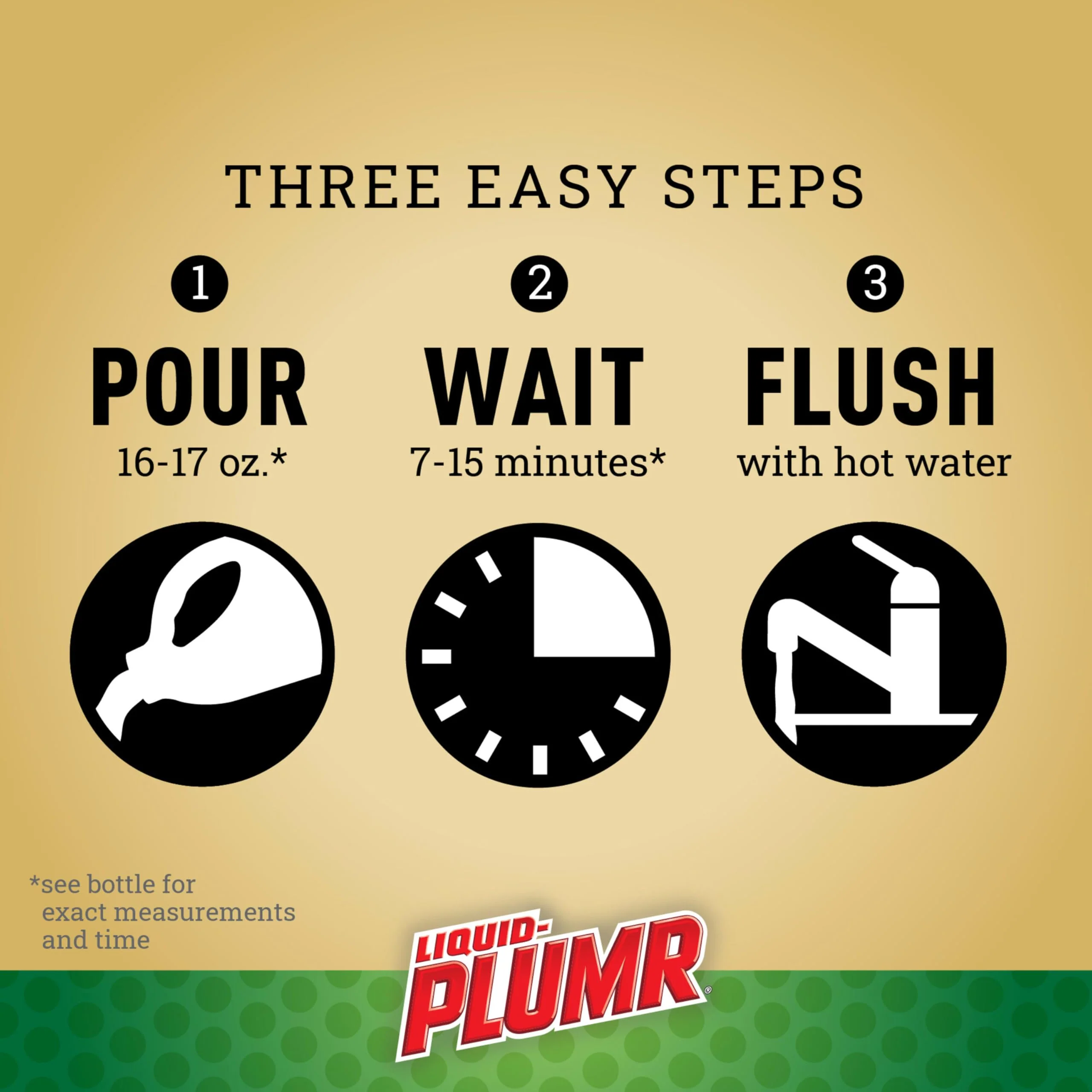 Liquid-Plumr Pro-Strength Hair Eliminator Gel Clog Remover, Hair Clog Remover and Drain Opener, Safe for All Septic Systems and Pipes, 16 fl. oz. Bottle - Image 4