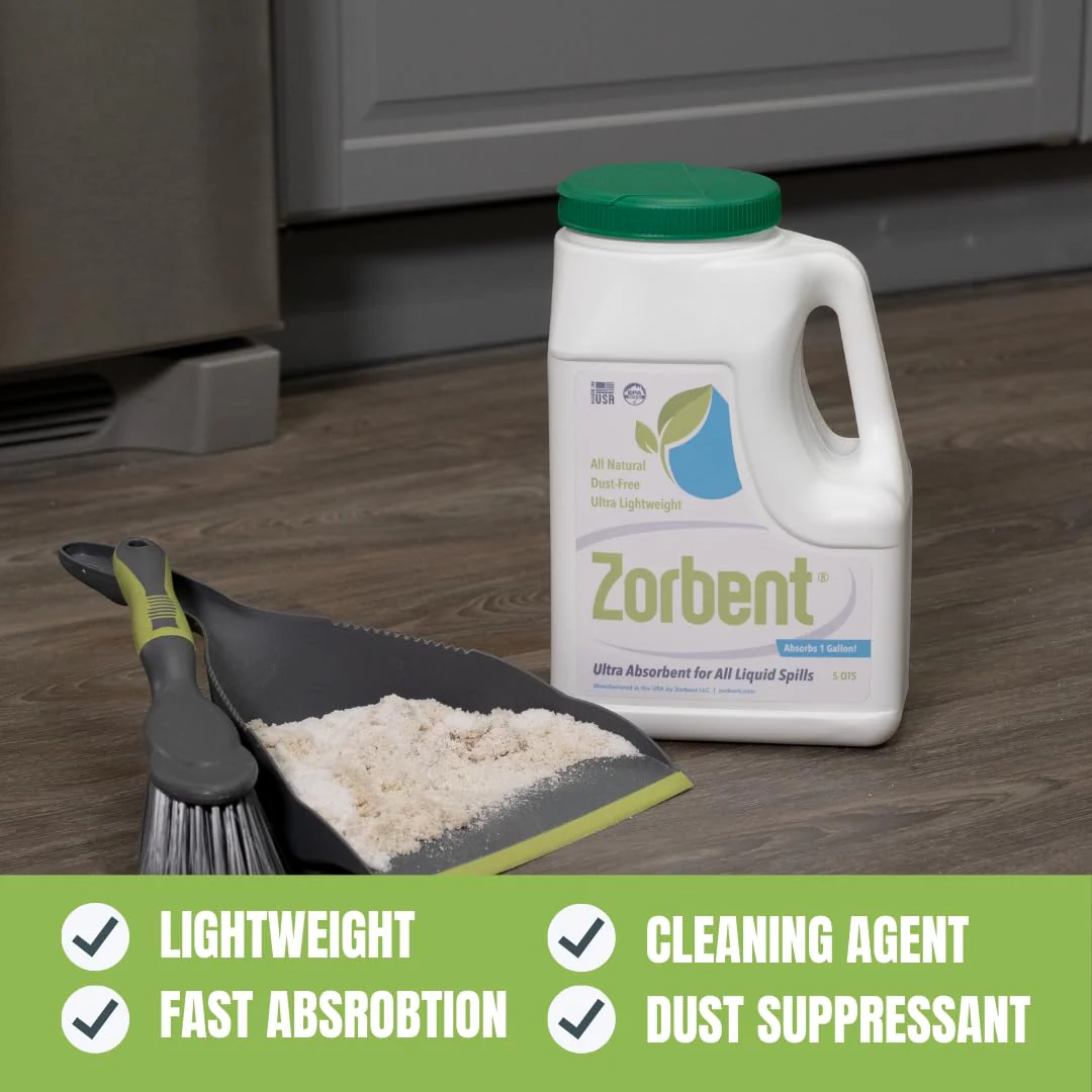 Liquid Spill Kit | 16X More Absorbent than Clay, Commercial-Grade Vomit, Urine, Oil, All Liquids Spill Powder, Reusable - Image 7
