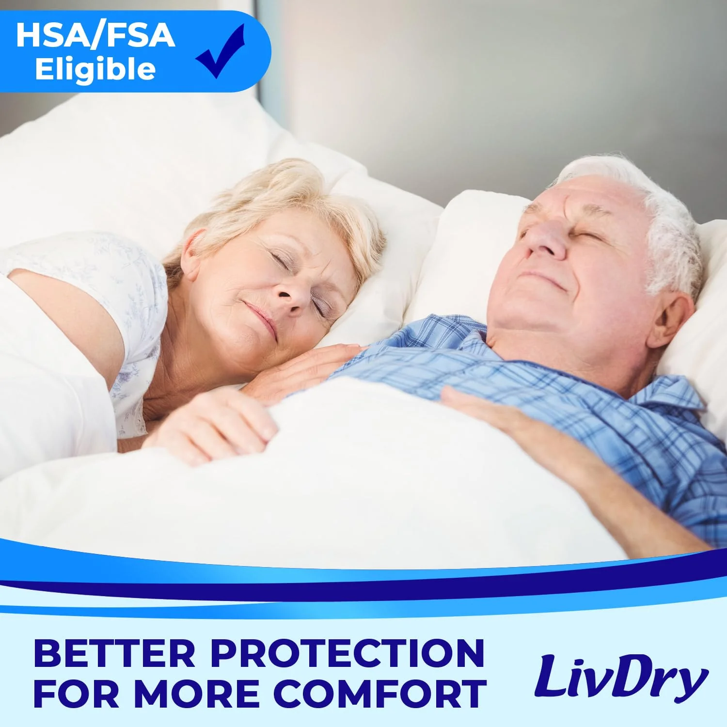 LivDry Adult Incontinence Underwear, Overnight Comfort Absorbency, Leak Protection, X-Small (88 Count) - Image 2