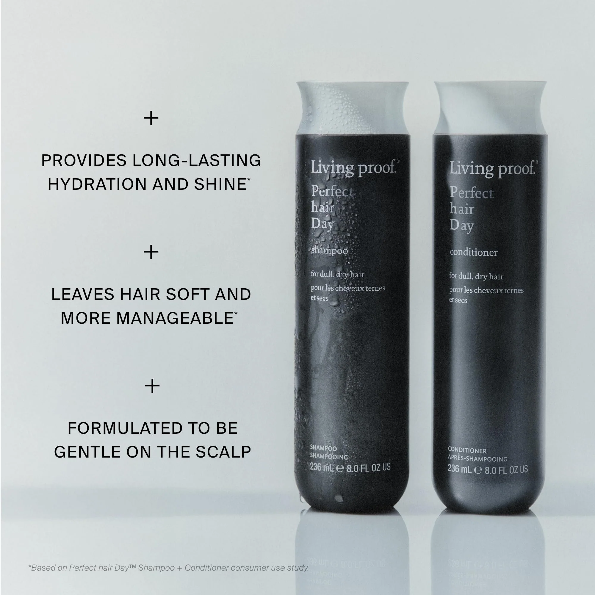 Living Proof Perfect Hair Day Shampoo – Silicone-Free, Sulphate-Free Haircare for Smooth, Shiny Hair, Colour-Safe, Suitable for All Hair Types - Image 3